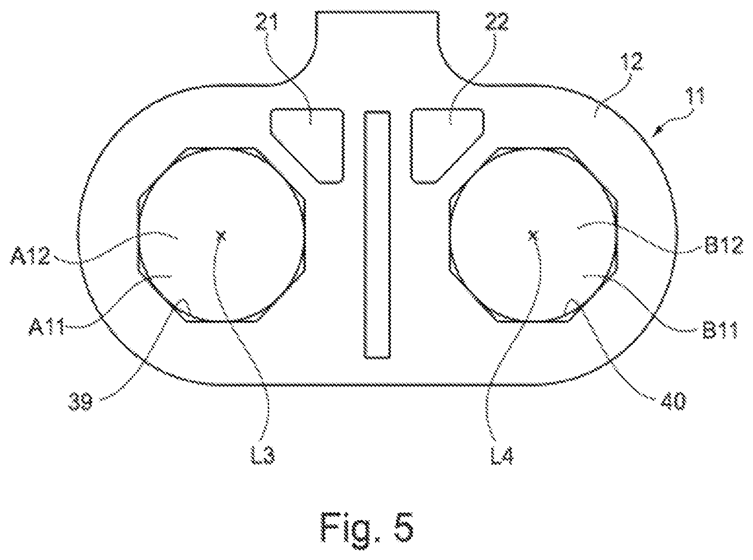 Patent US12100917 Figure 5 – Electrical connection device and method for mounting an electrical connection device