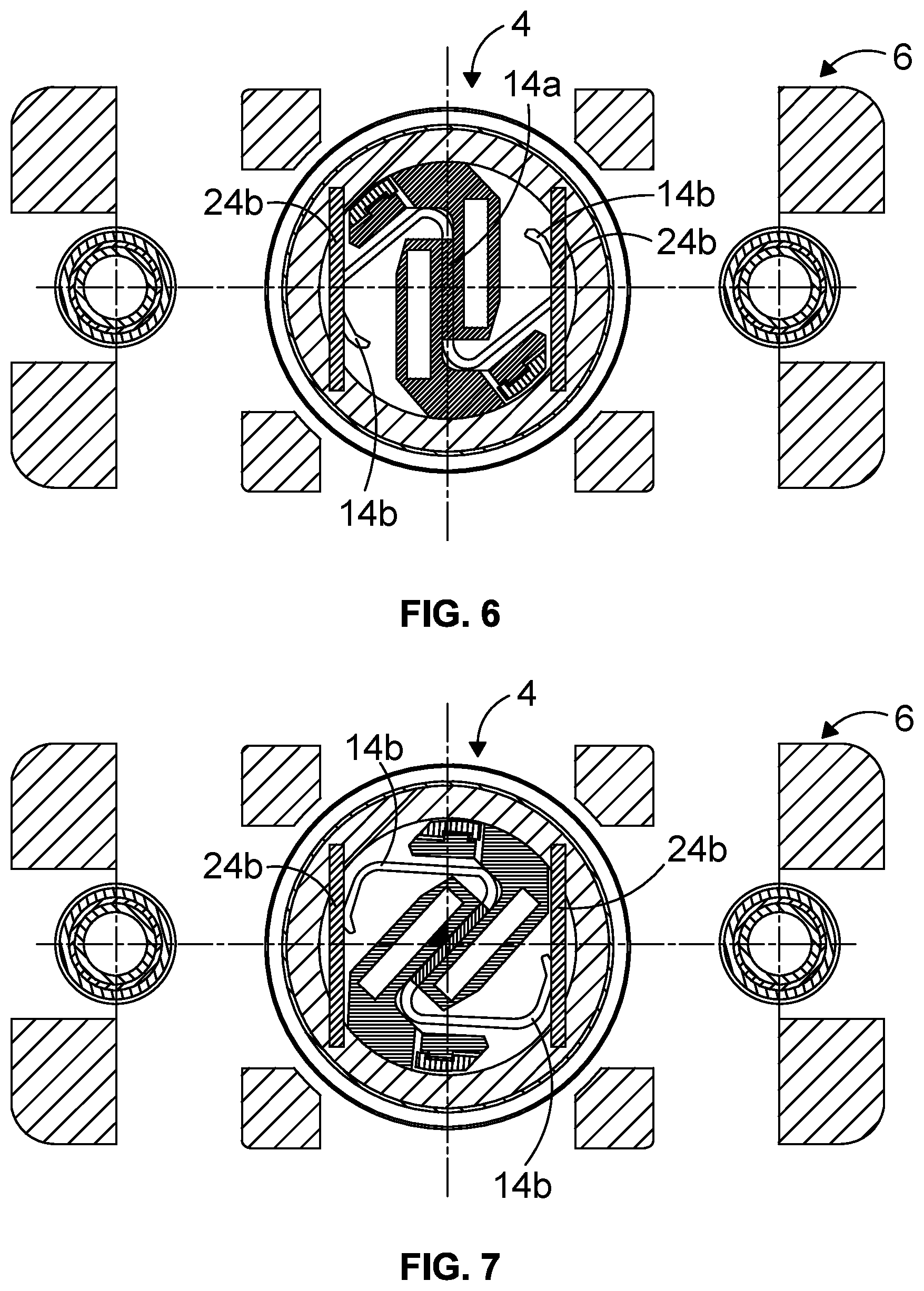 Patent US12100918 Figure 4 – Rotary plug connector