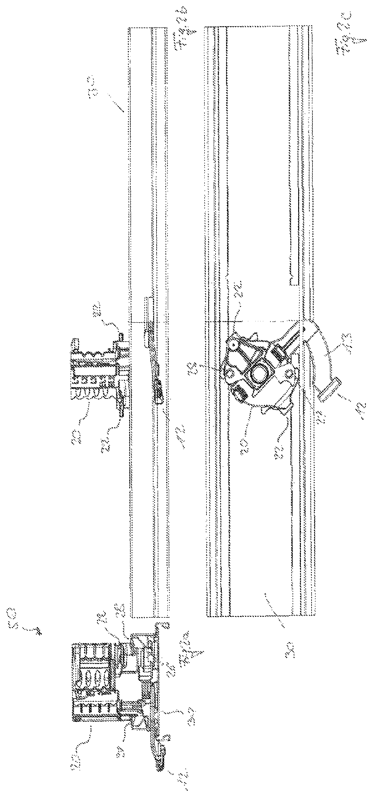 Patent US12100921 Figure 2 – Electrical module for connecting to a mounting rail and contacting element for same