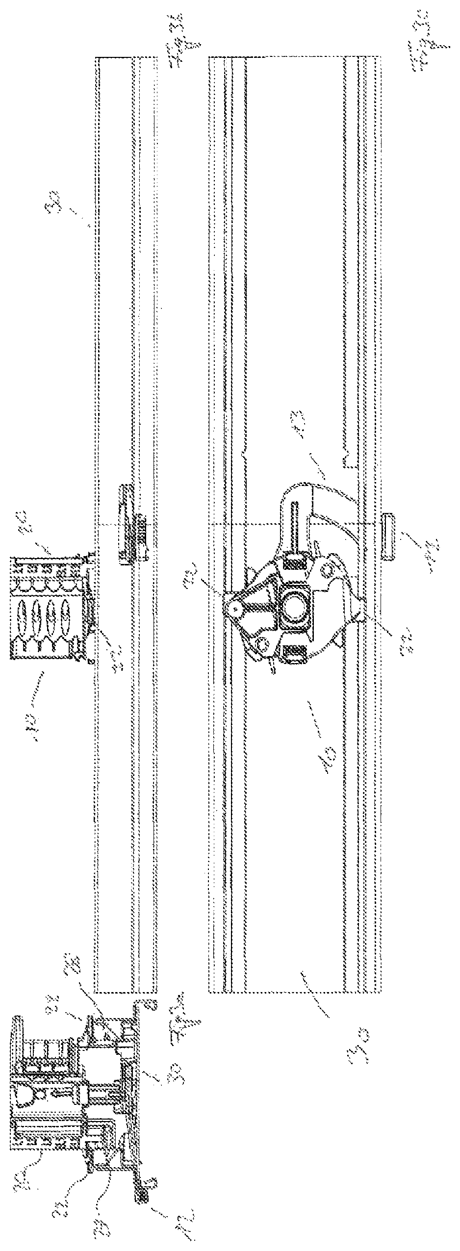 Patent US12100921 Figure 4 – Electrical module for connecting to a mounting rail and contacting element for same