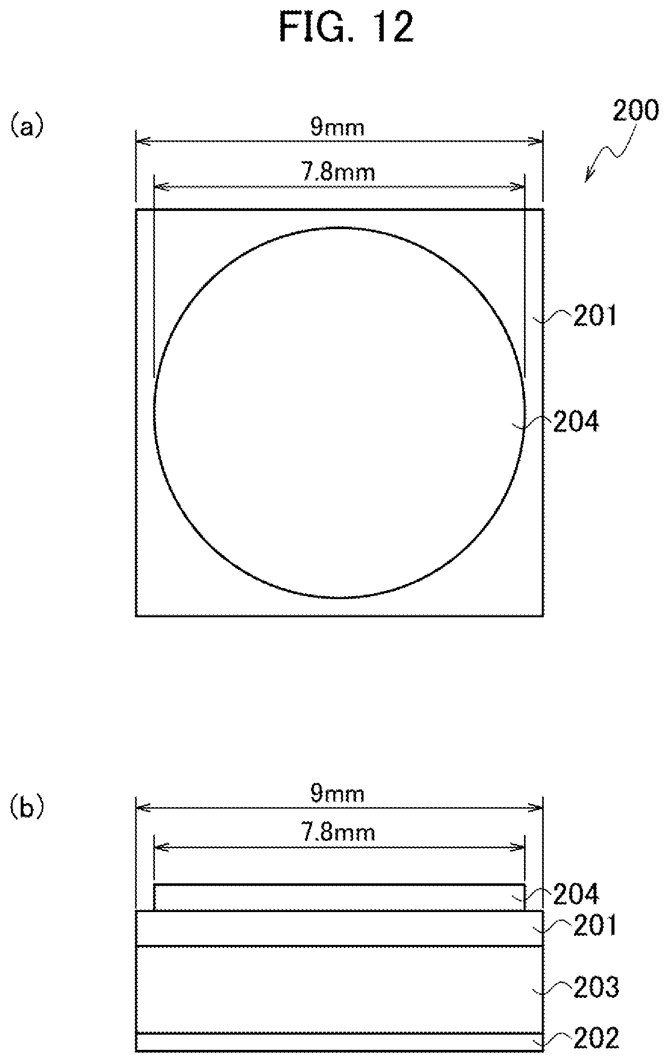 Patent US12100927 Figure 10 – Light-emitting device, and electronic device and inspection method using same