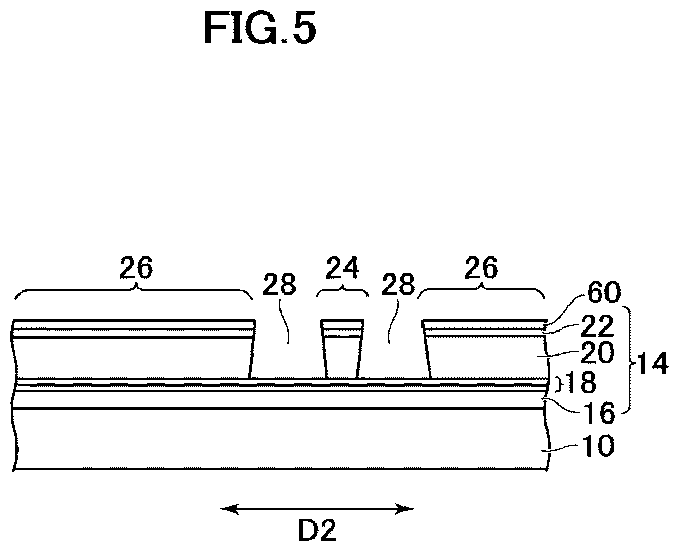 Patent US12100929 Figure 5 – Semiconductor optical device and method for manufacturing the same