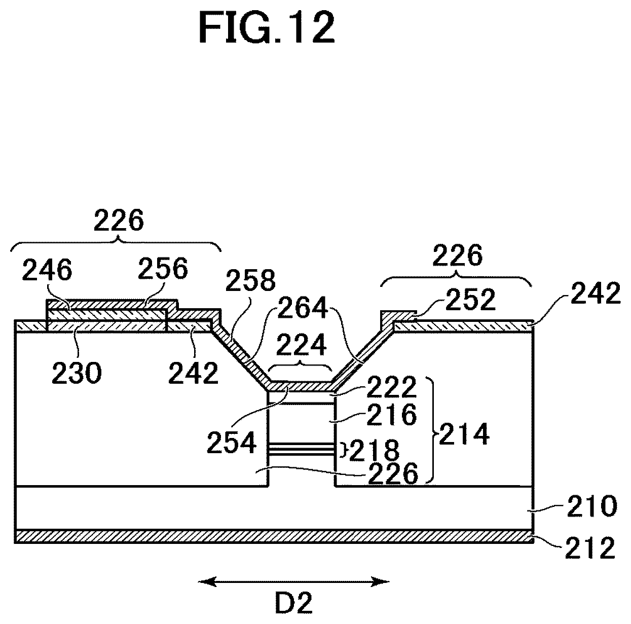 Patent US12100929 Figure 12 – Semiconductor optical device and method for manufacturing the same