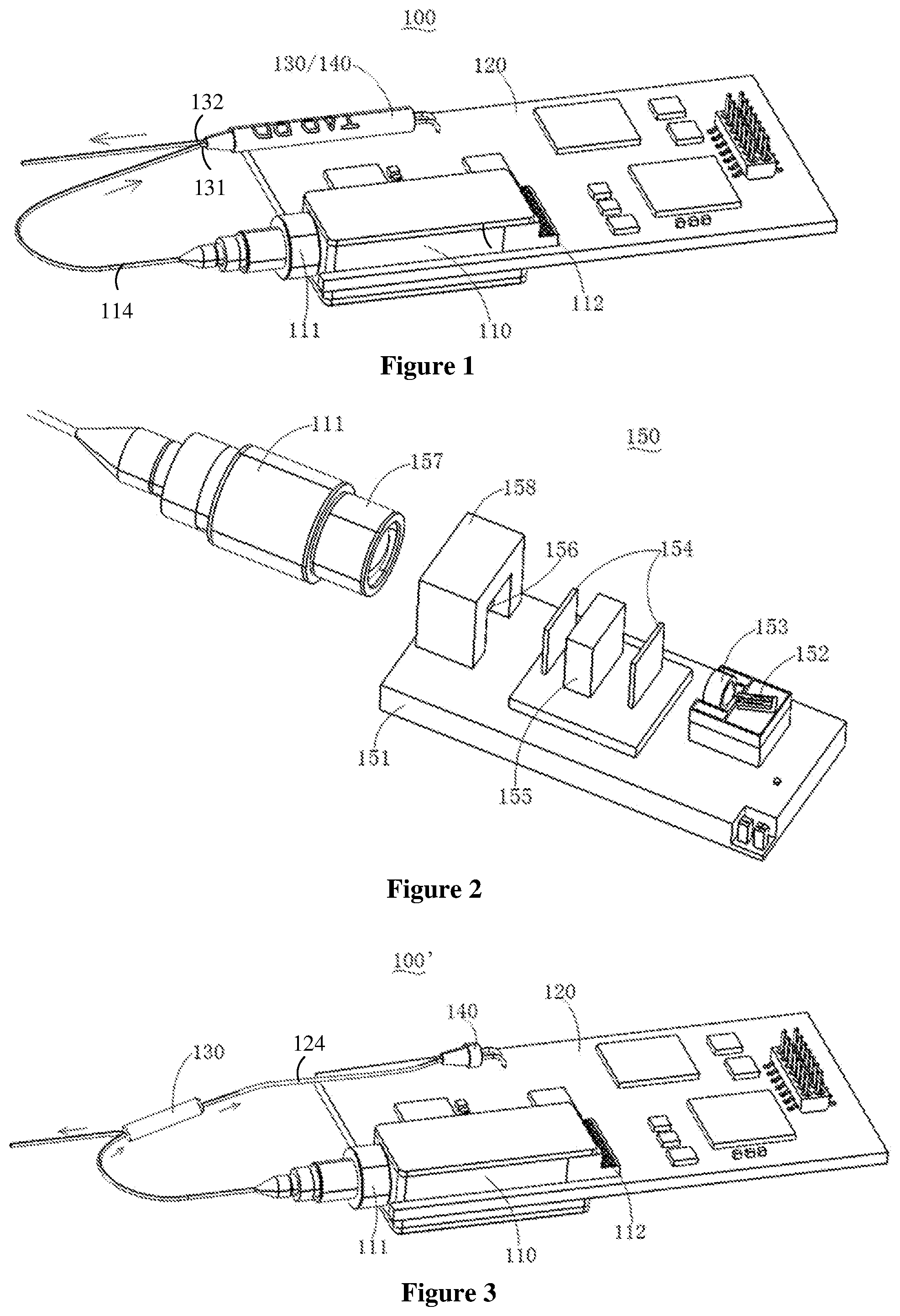 Patent US12100933 Figure 1 – Tunable laser assembly including tunable semiconductor laser apparatus and photodetector outside of laser housing