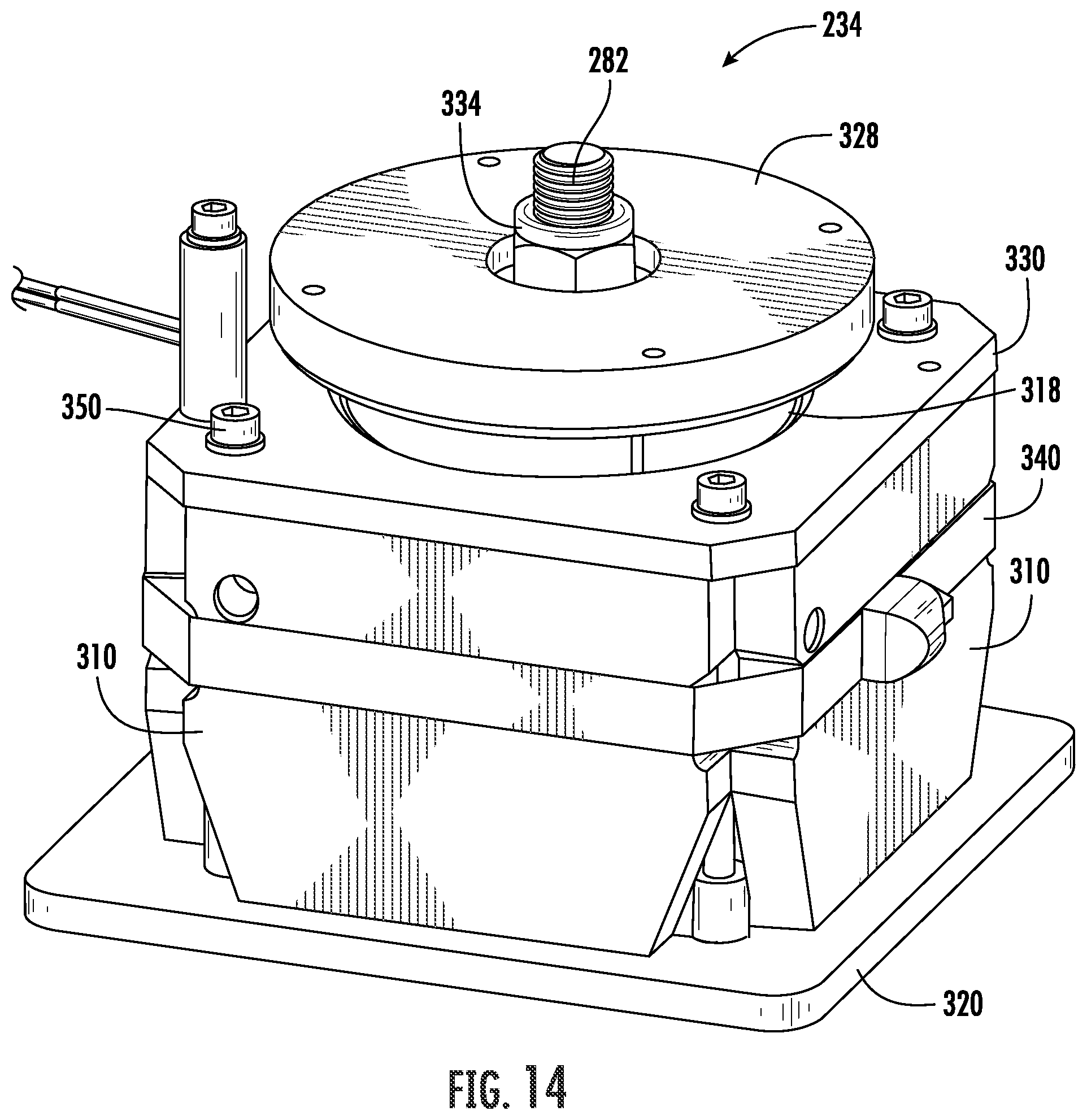 Patent US12100939 Figure 14 – Circuit breaker with terminal bushings having dynamic seal