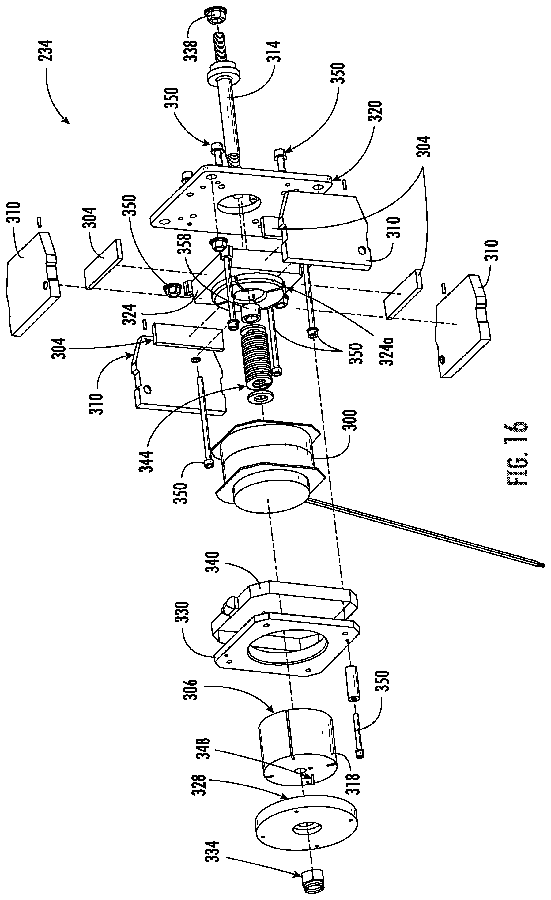 Patent US12100939 Figure 16 – Circuit breaker with terminal bushings having dynamic seal