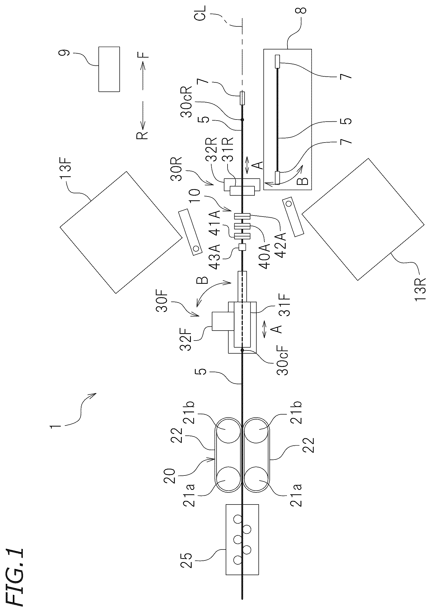 Patent US12100941 Figure 1 – Electrical wire processing device