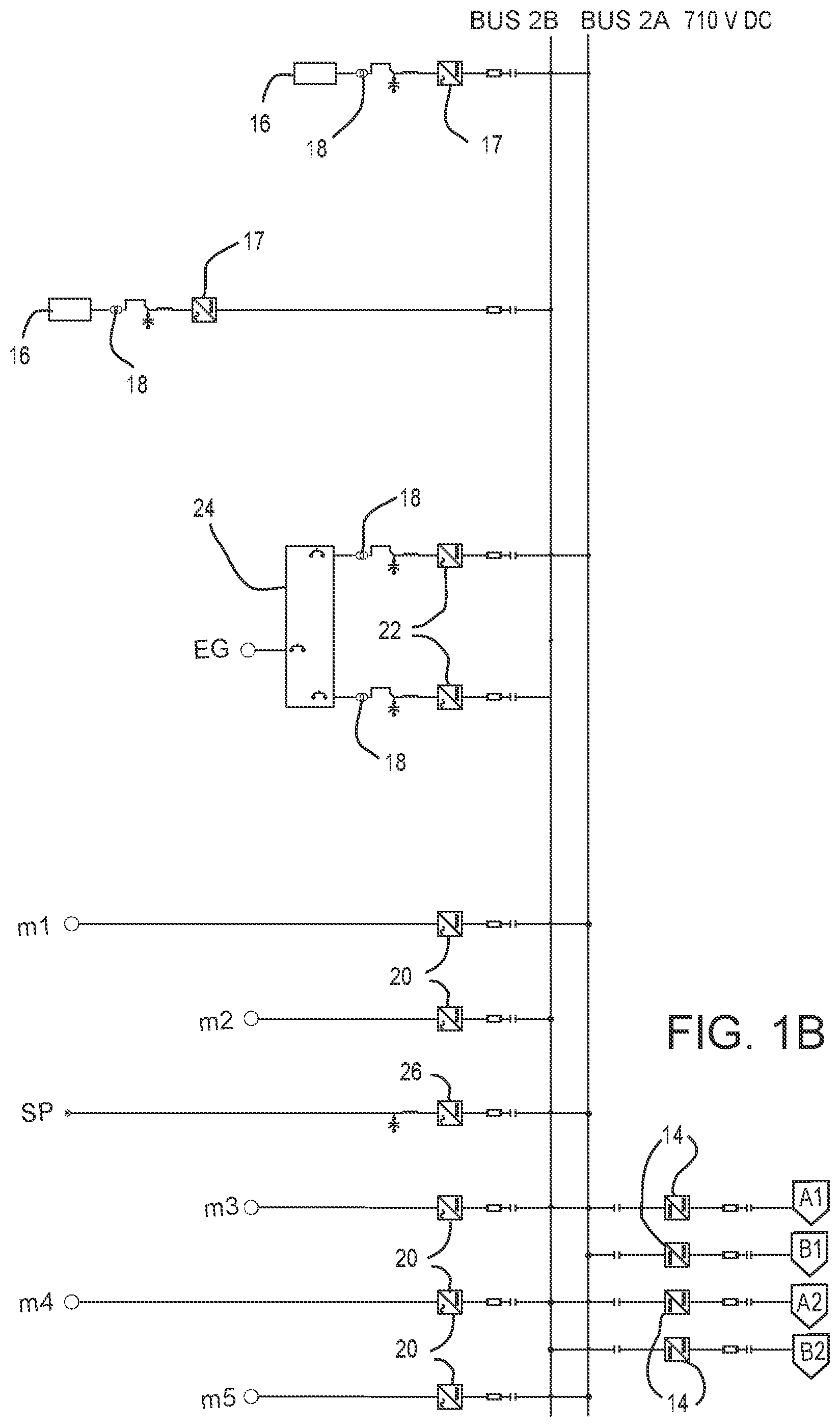 Patent US12100961 Figure 2 – Naturally load balanced redundant power conversion system