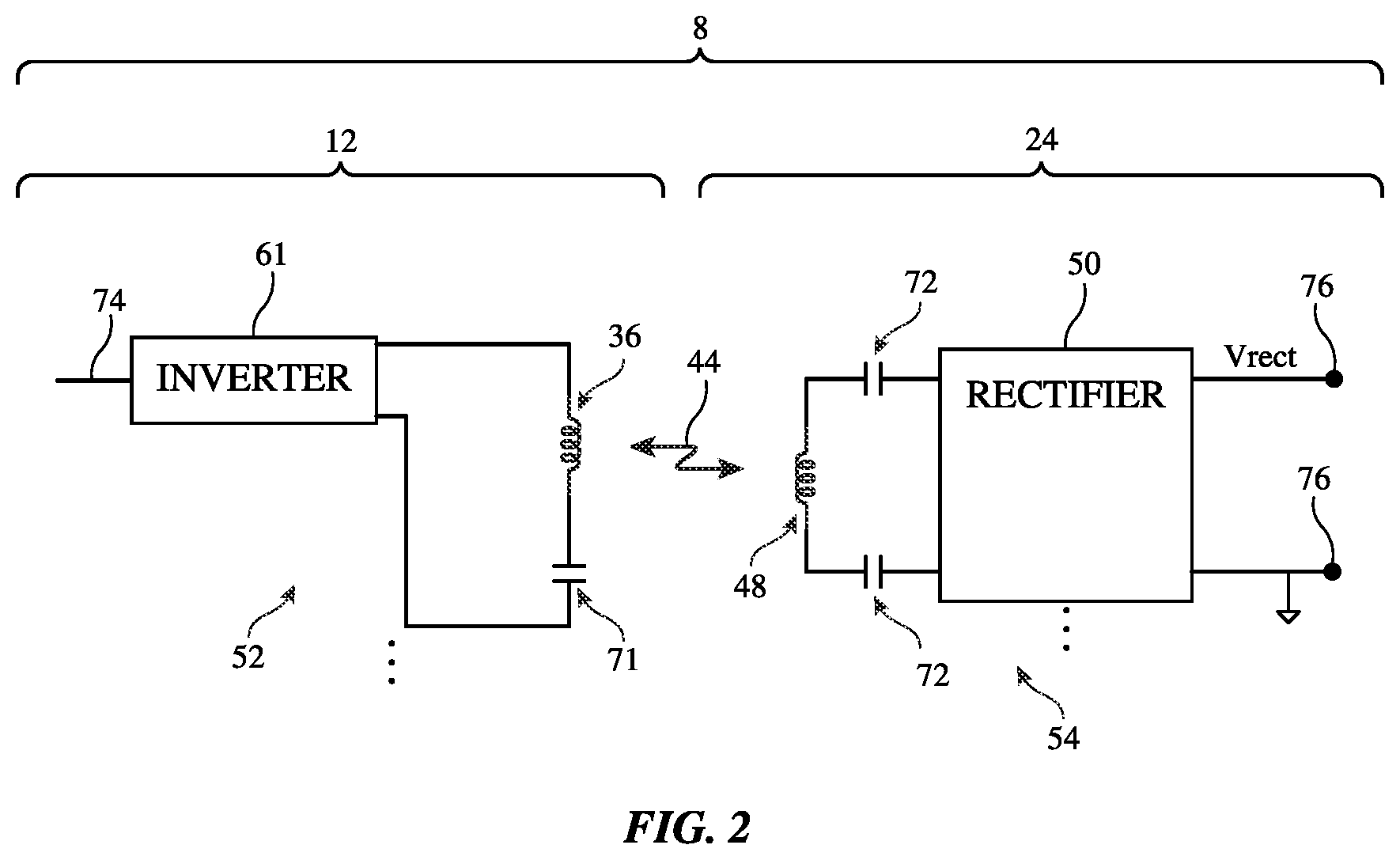 Patent US12100968 Figure 2 – Wireless power mode switching