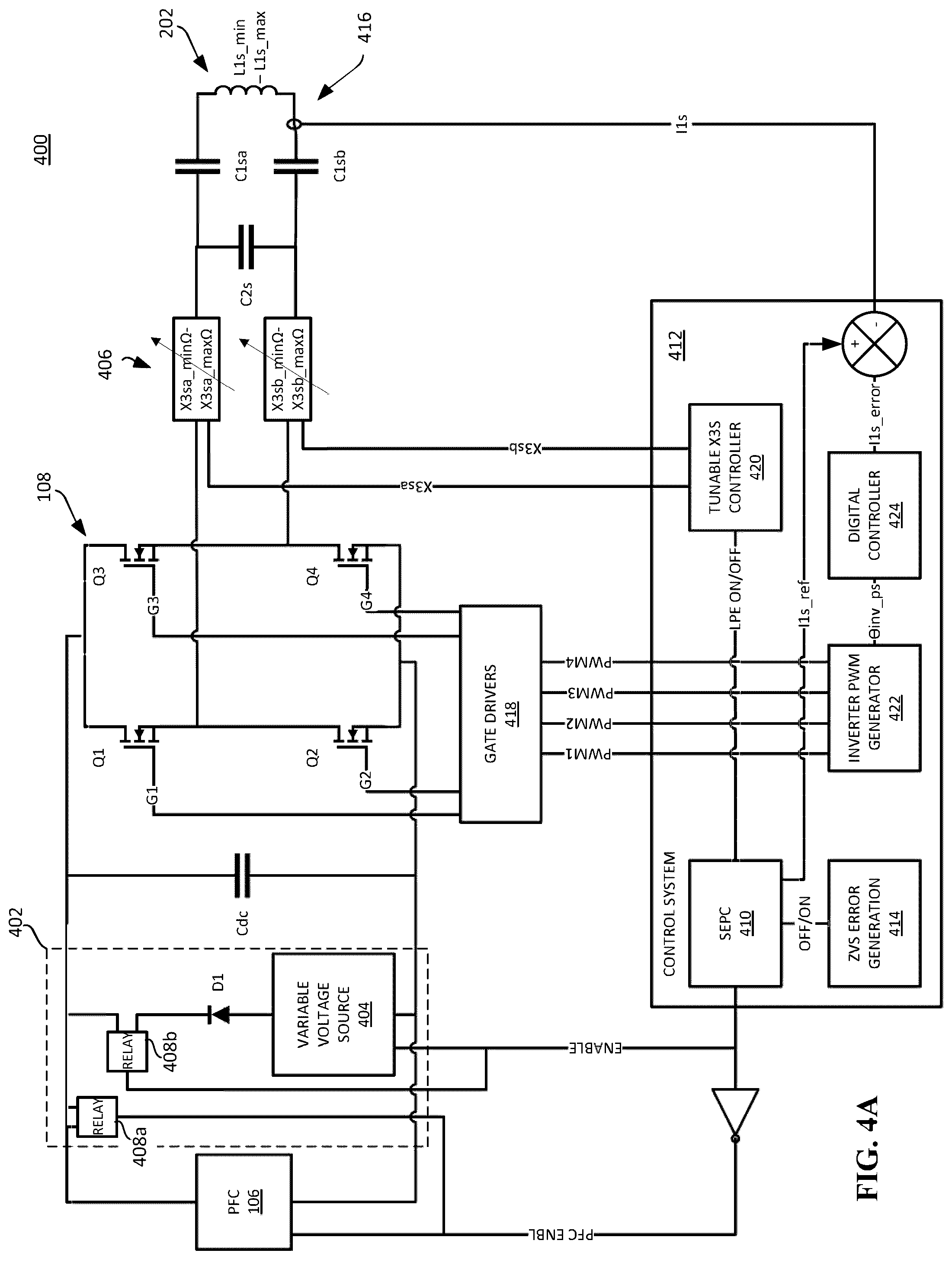 Patent US12100969 Figure 5 – Systems and methods for low power excitation in high power wireless power systems
