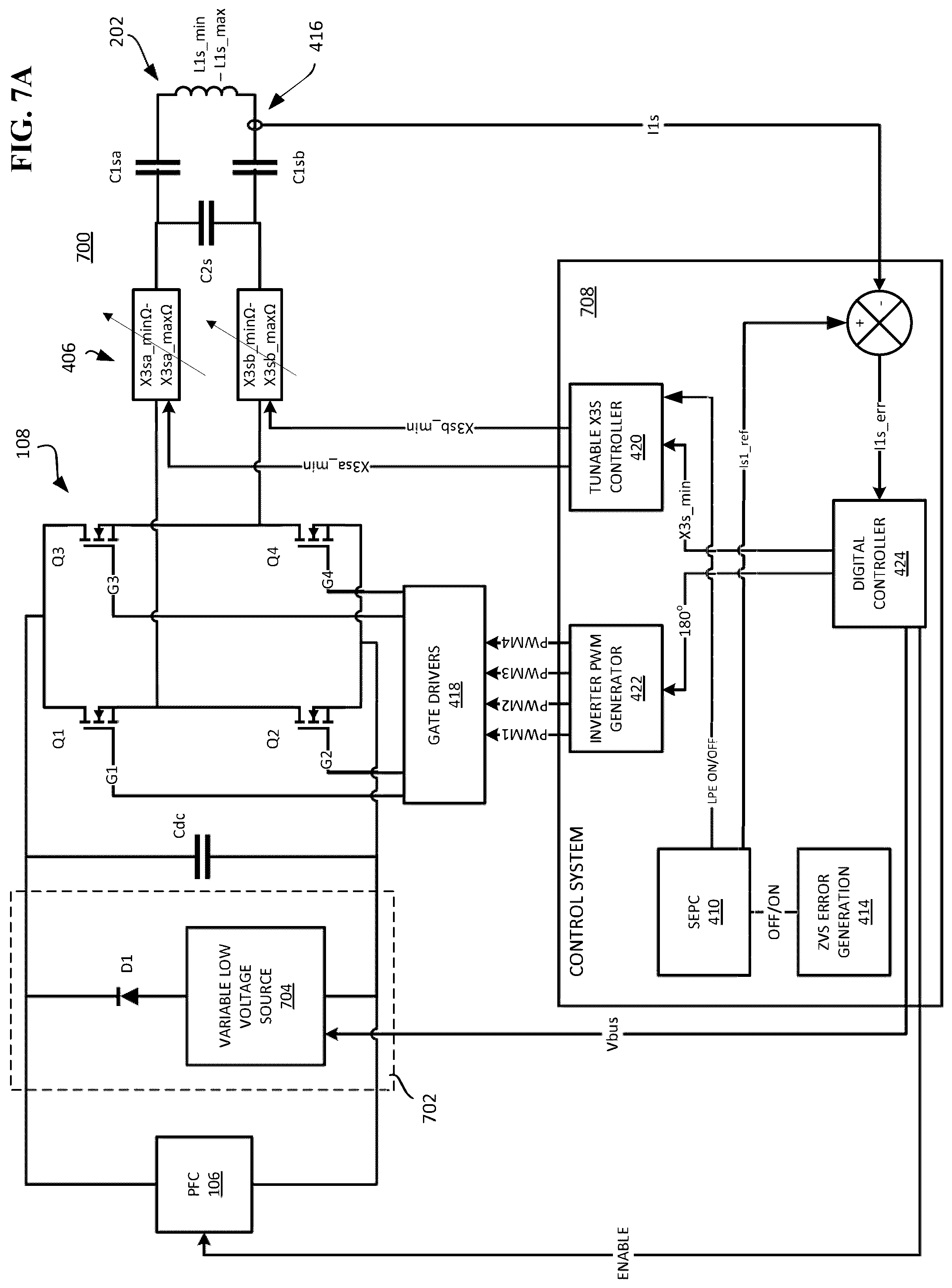 Patent US12100969 Figure 12 – Systems and methods for low power excitation in high power wireless power systems