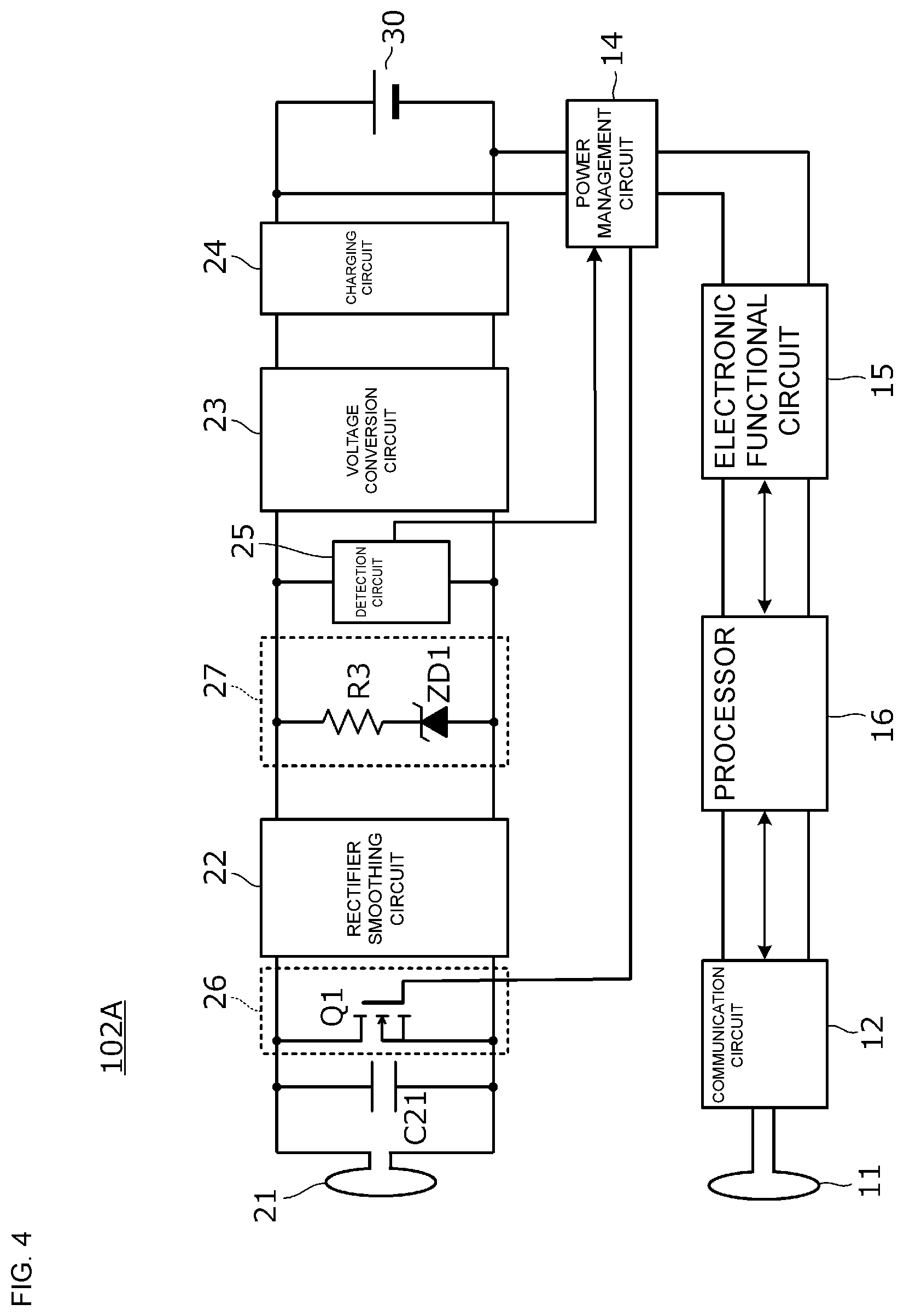 Patent US12100970 Figure 3 – Wireless power reception device