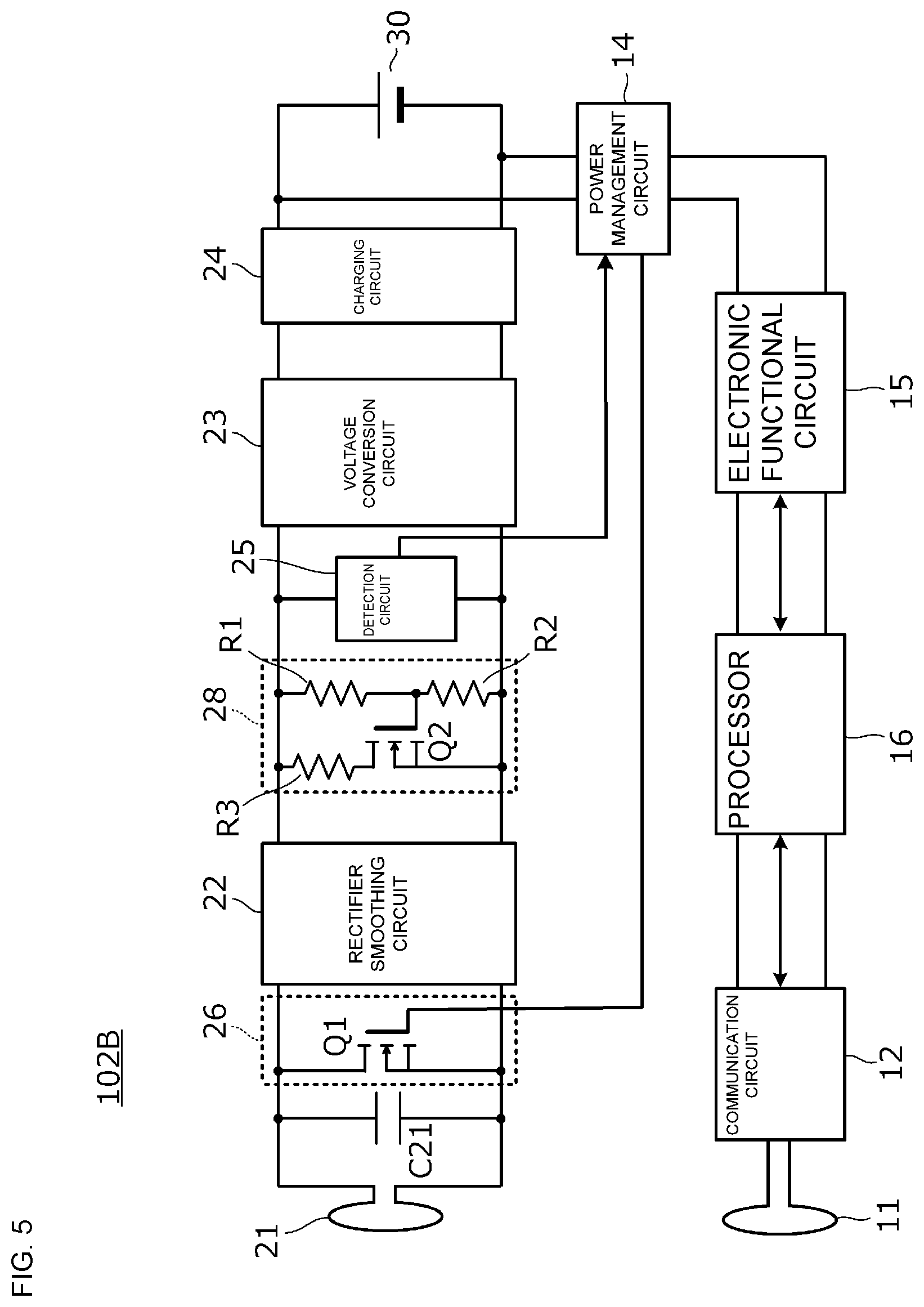 Patent US12100970 Figure 4 – Wireless power reception device
