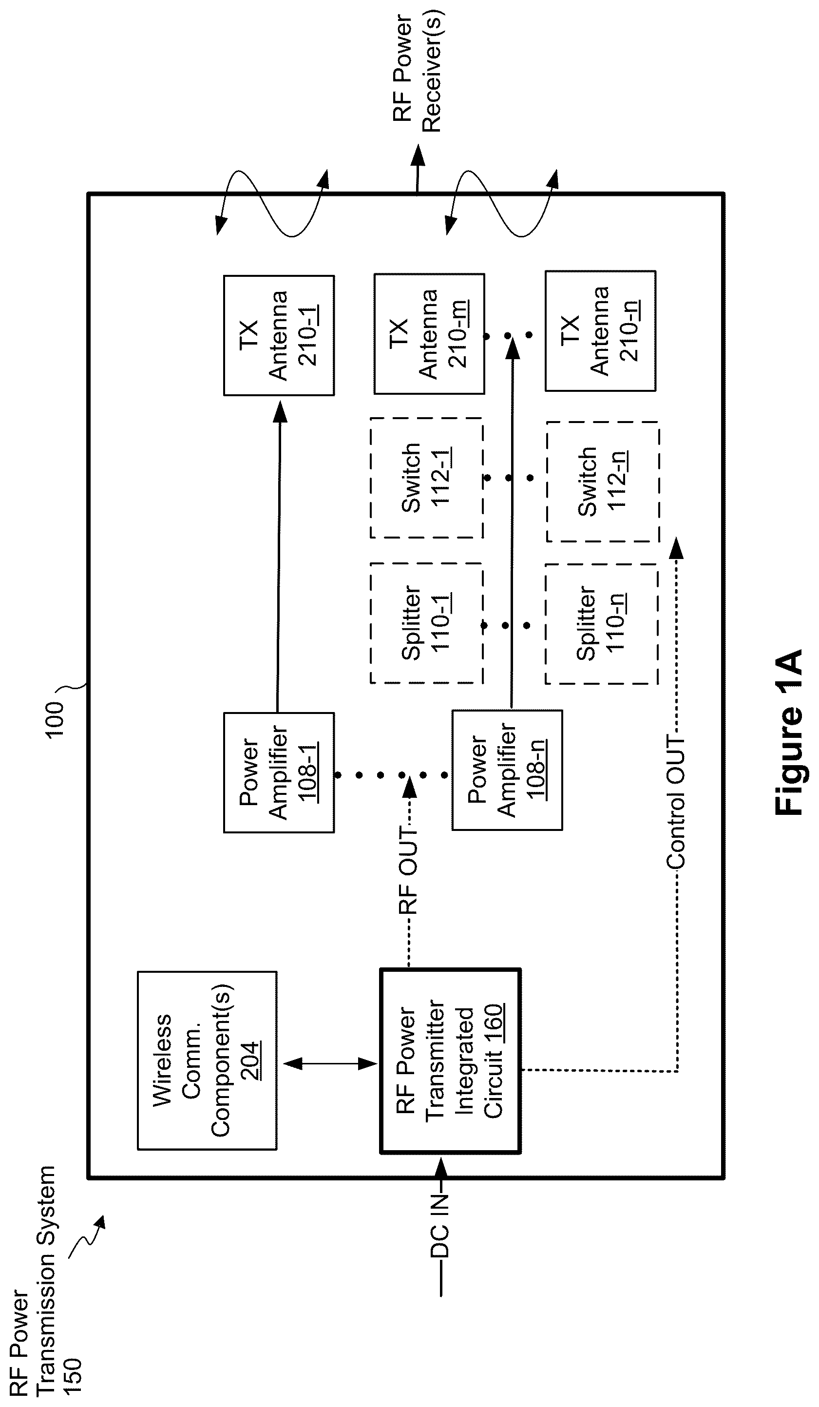 Patent US12100971 Figure 1 – Systems and methods for determining a keep-out zone of a wireless power transmitter