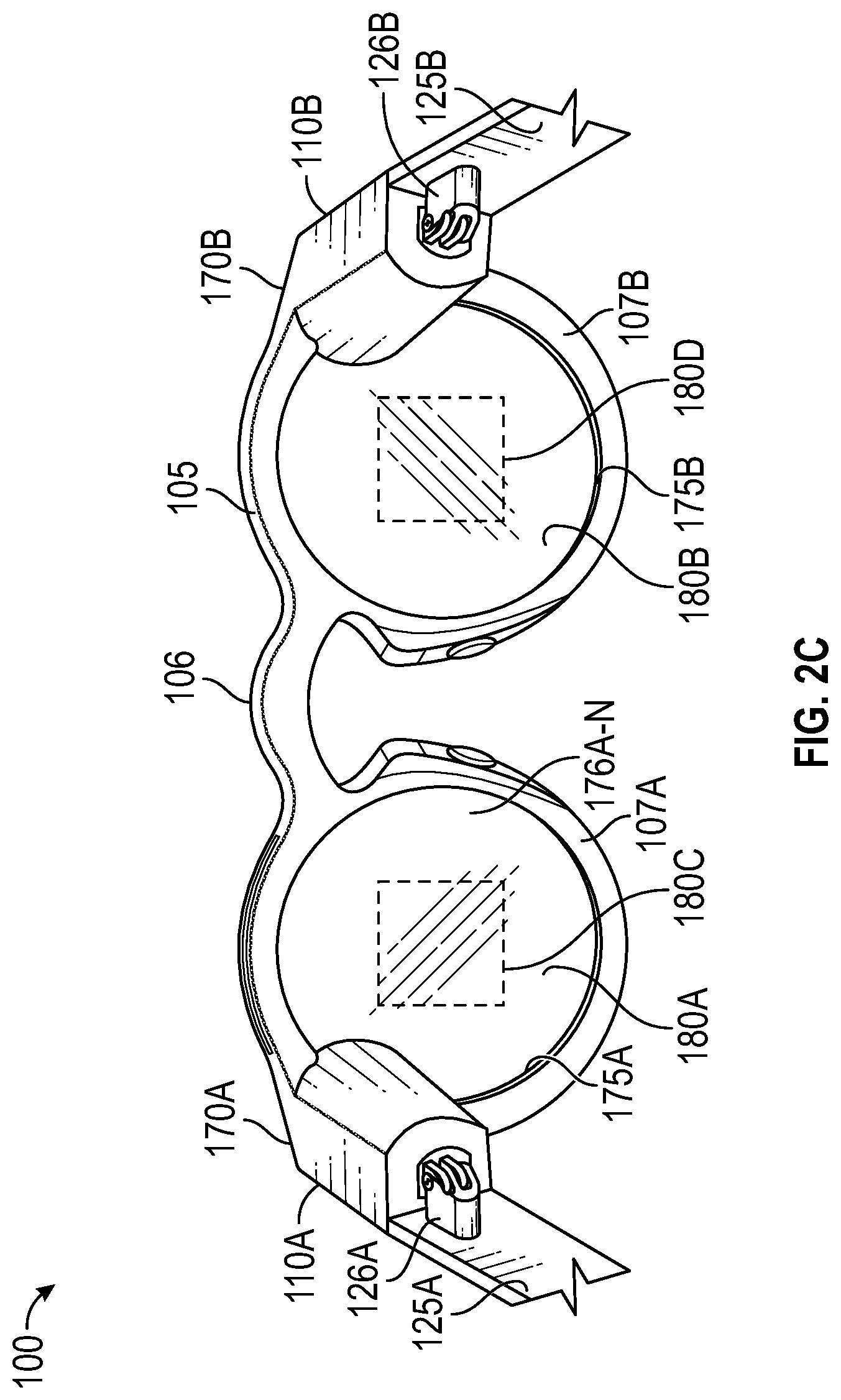 Patent US12100977 Figure 5 – Eyewear bidirectional communication using time gating power transfer