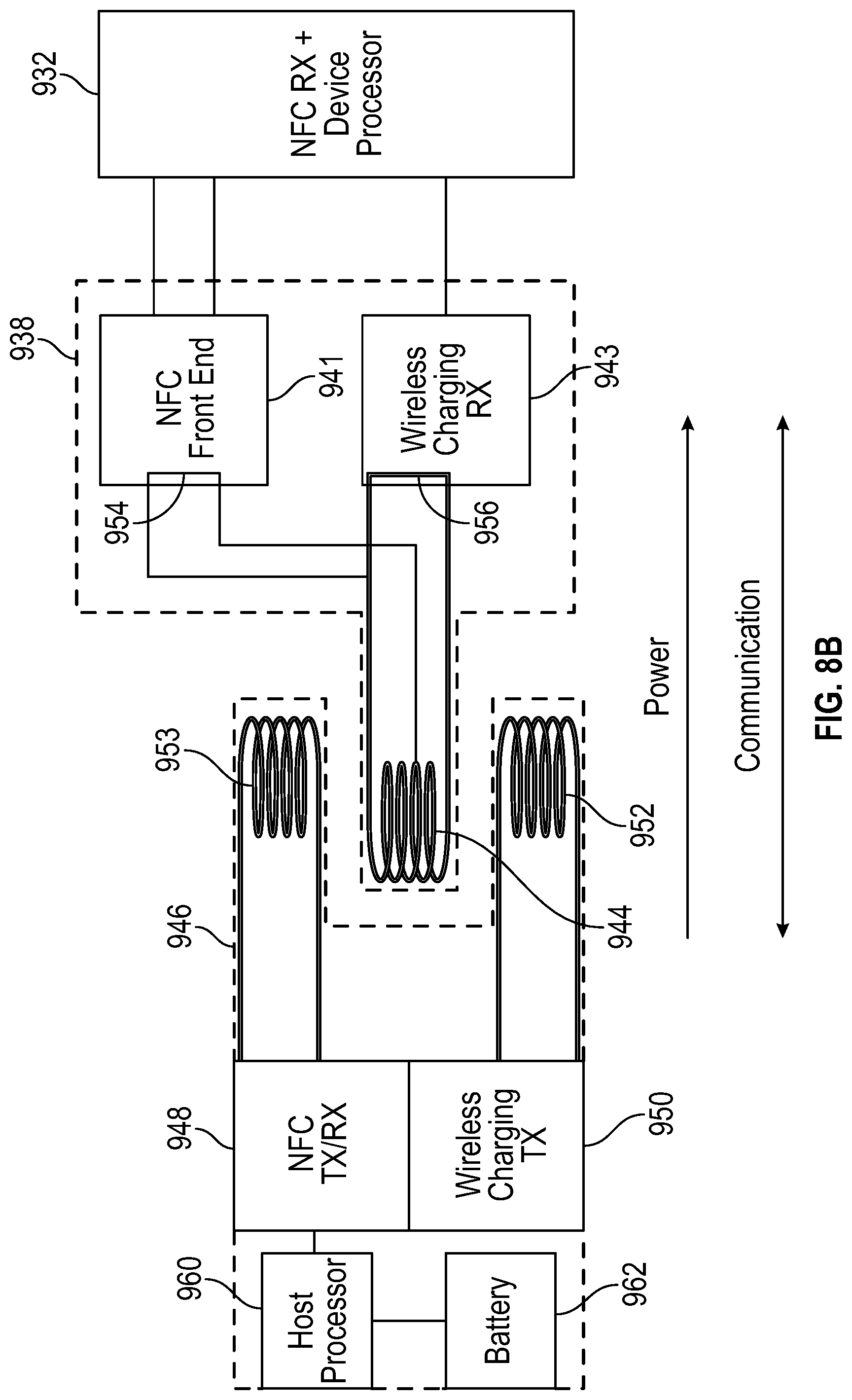 Patent US12100977 Figure 12 – Eyewear bidirectional communication using time gating power transfer