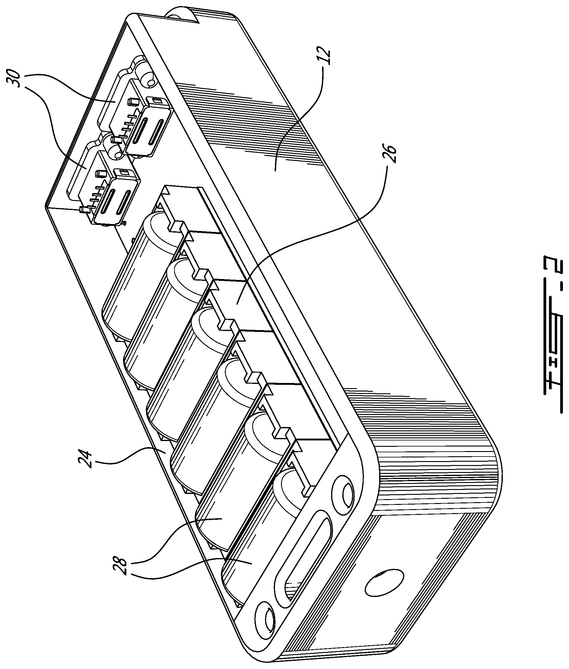 Patent US12100980 Figure 3 – Battery harvesting device and method