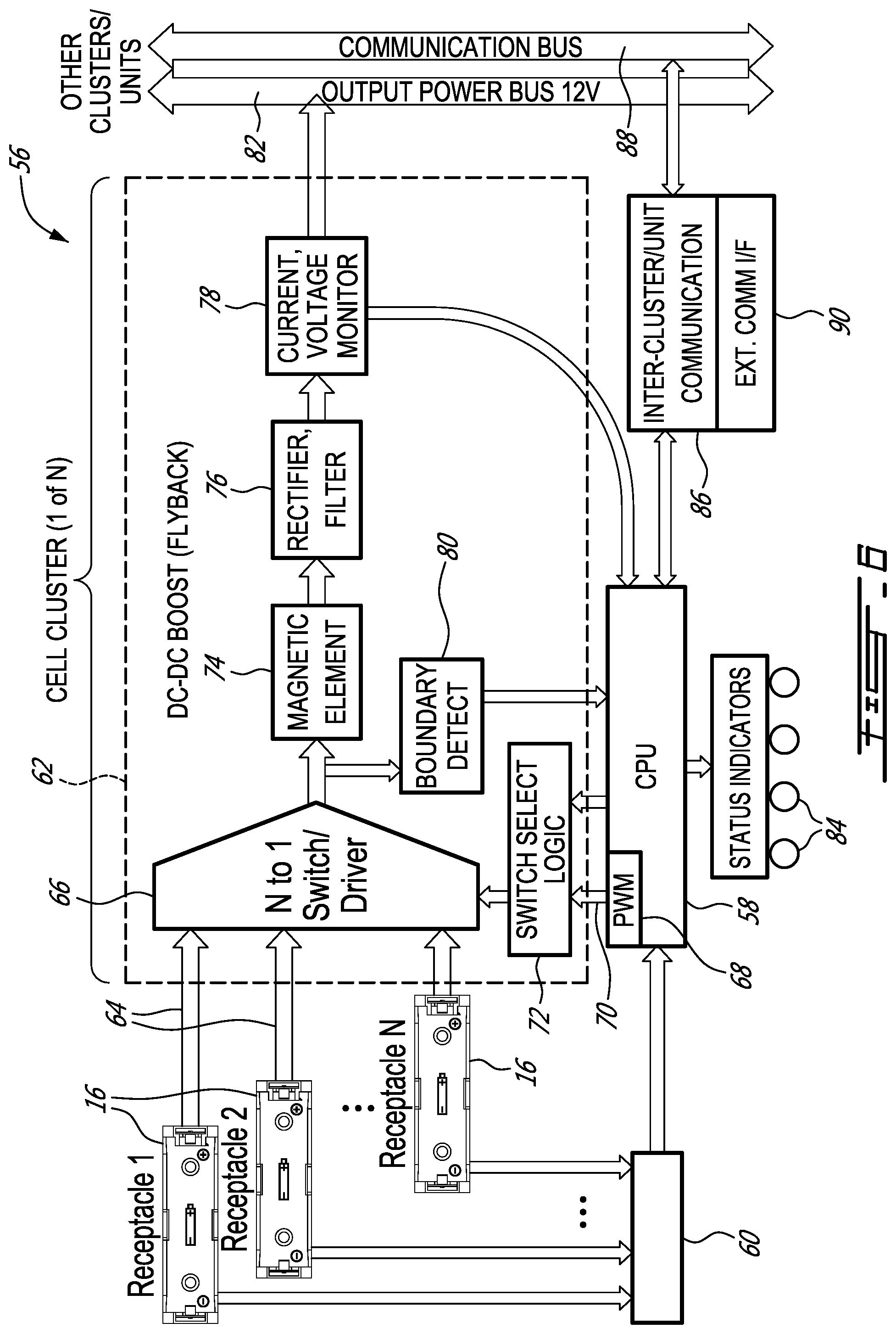 Patent US12100980 Figure 8 – Battery harvesting device and method
