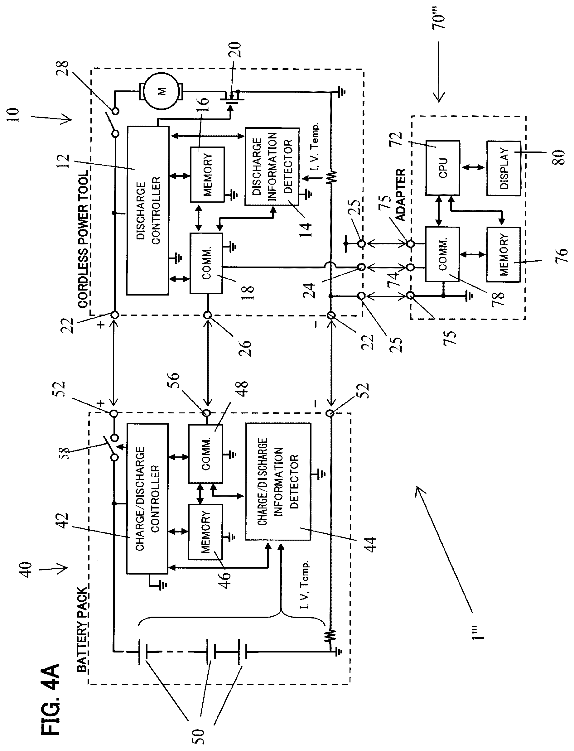 Patent US12100981 Figure 10 – Power tool system having receptacle for wireless communication adapter