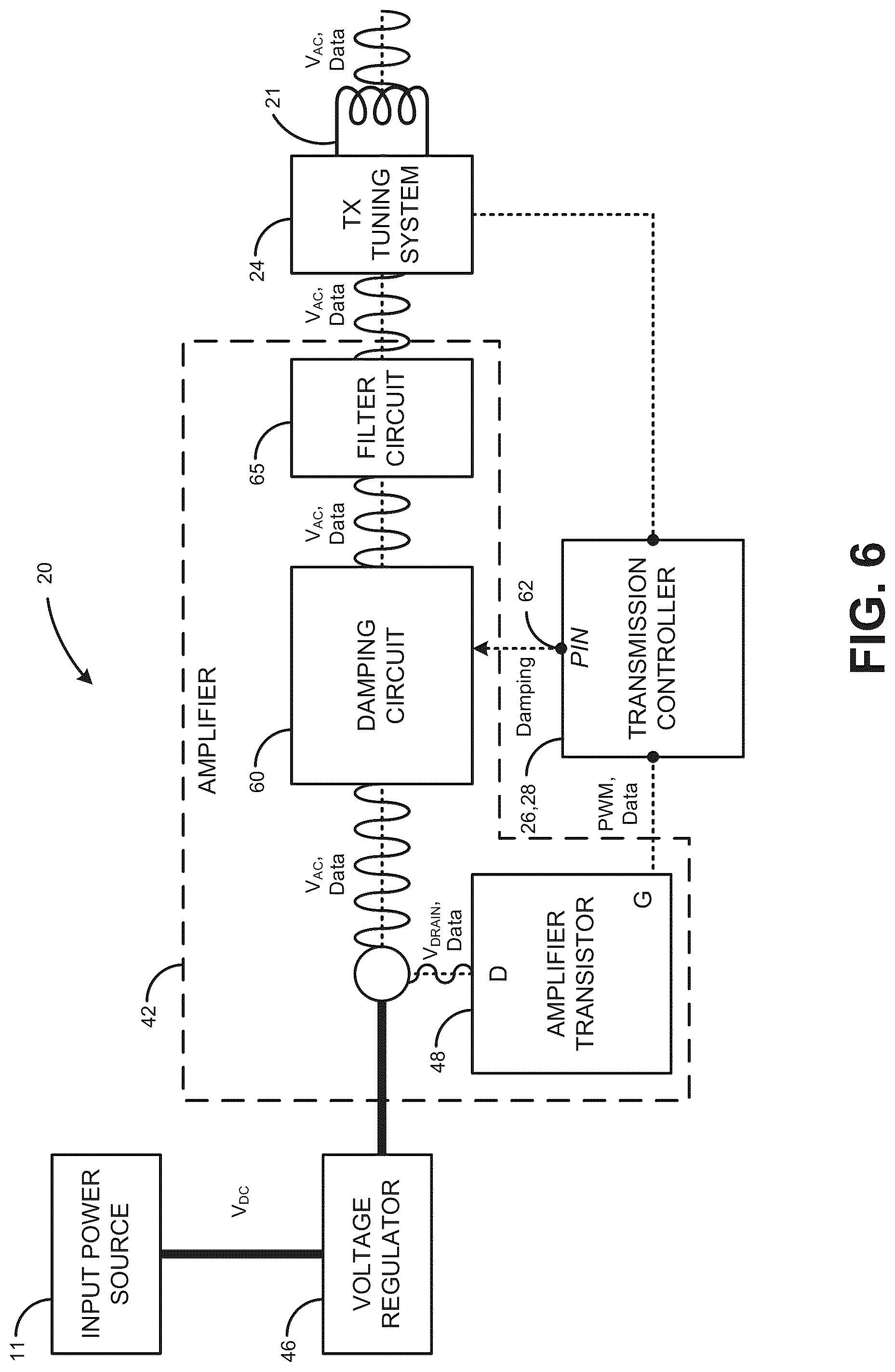 Patent US12100983 Figure 6 – Wireless power transfer system for listening devices with expandable case