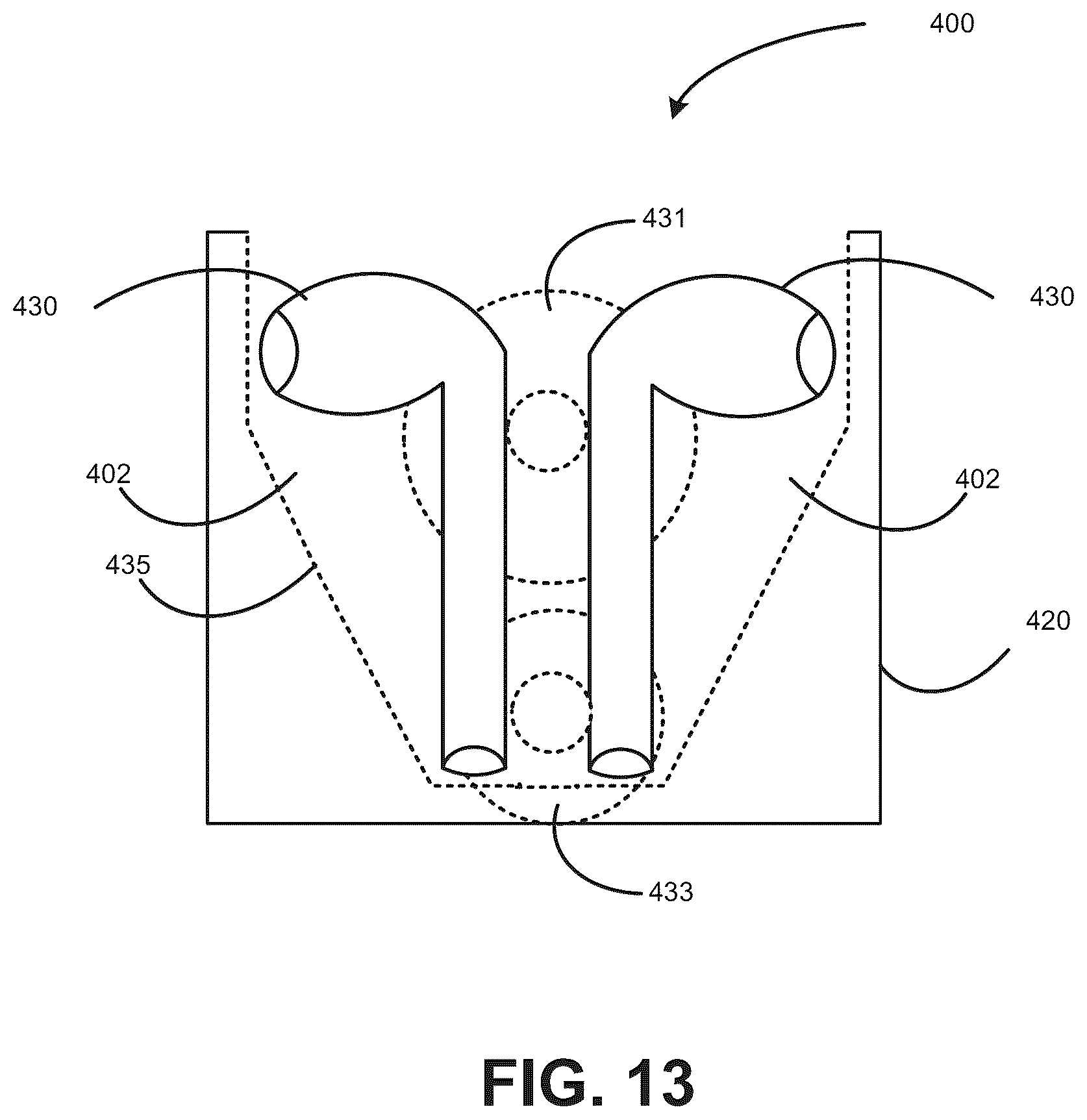 Patent US12100983 Figure 13 – Wireless power transfer system for listening devices with expandable case