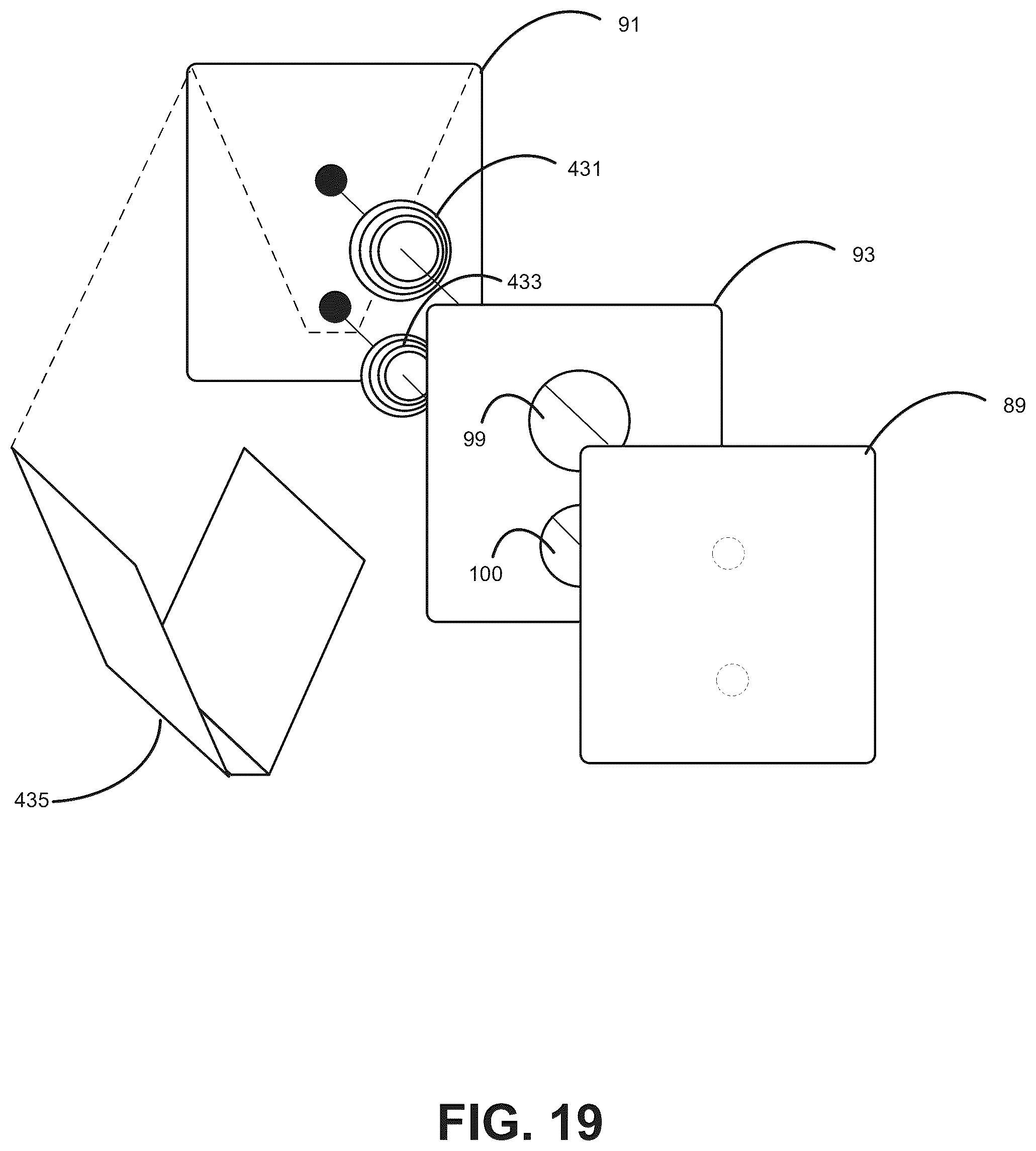 Patent US12100983 Figure 19 – Wireless power transfer system for listening devices with expandable case