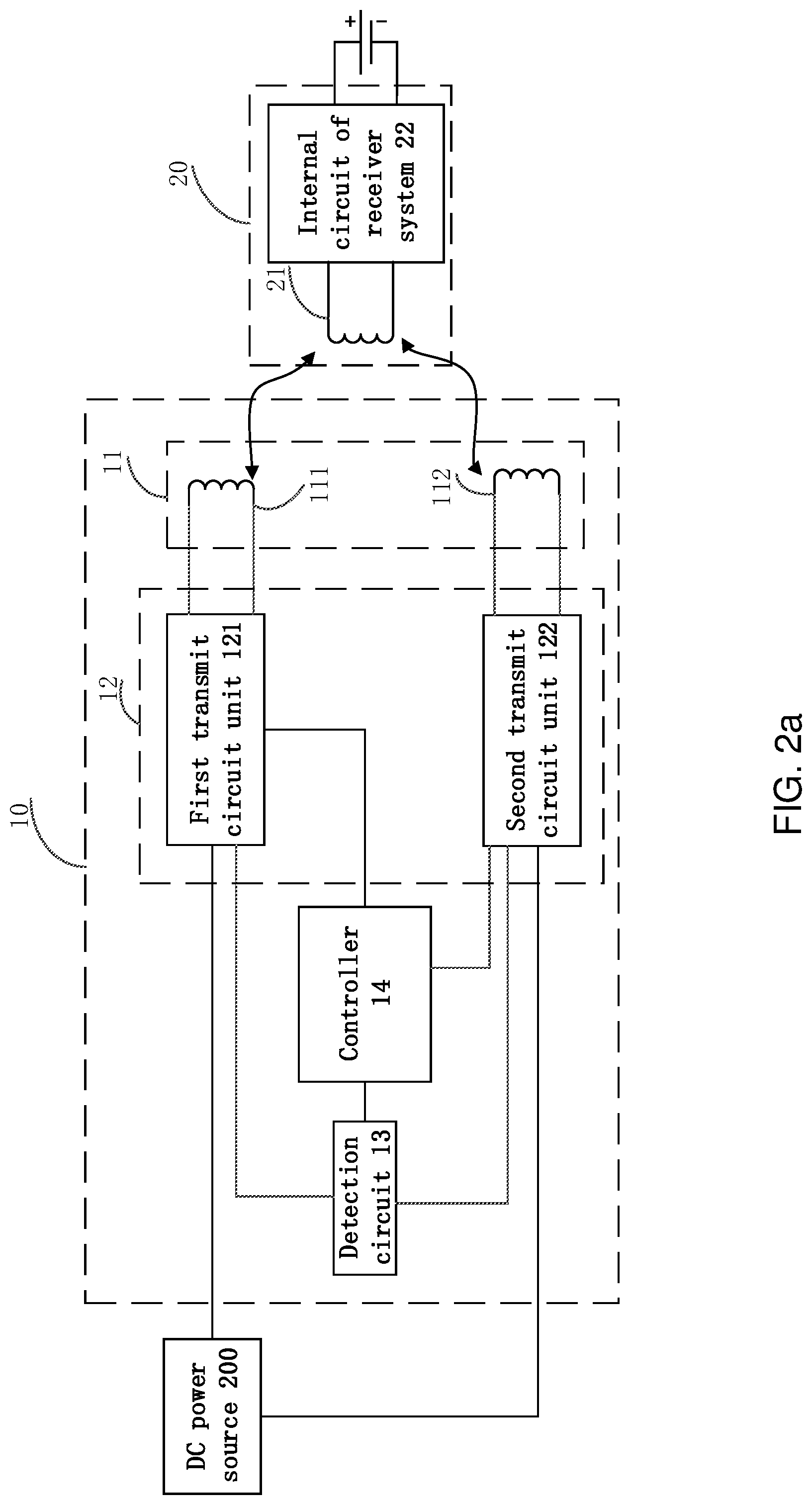 Patent US12100987 Figure 2 – Wireless charging transmitter system and method for controlling same