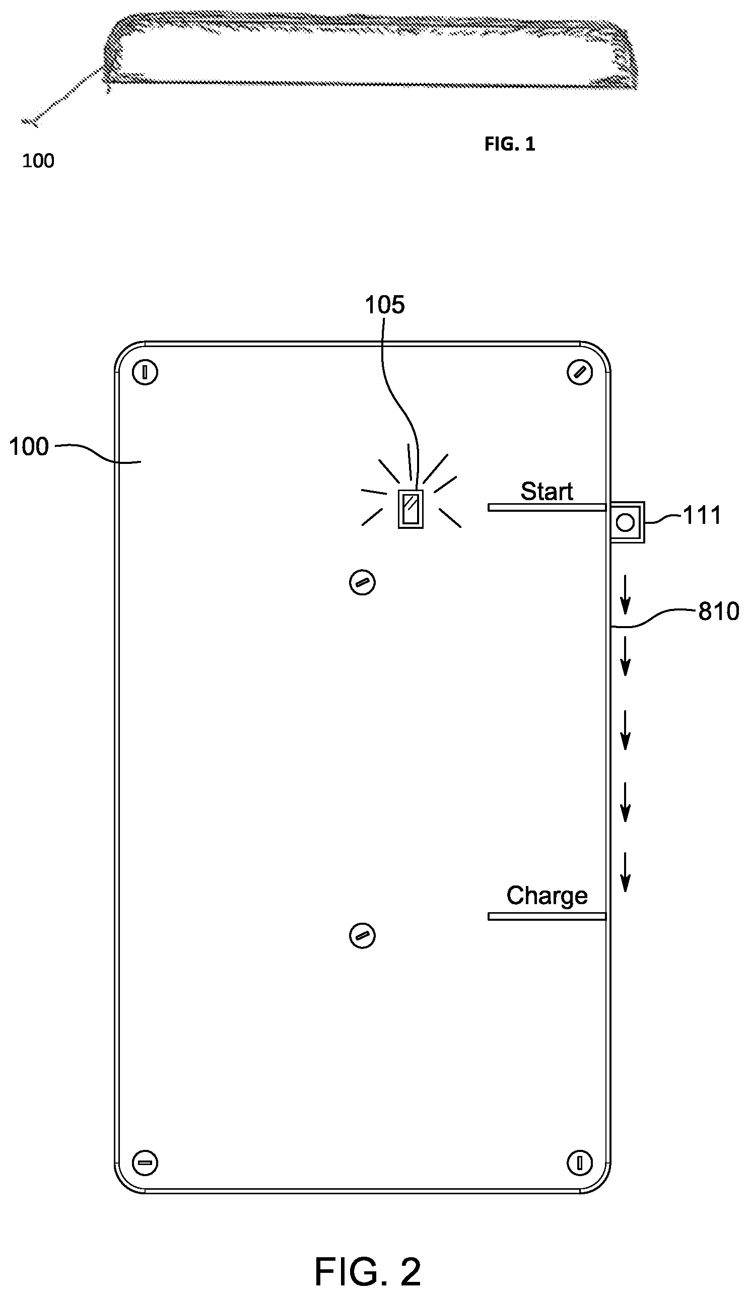 Patent US12100988 — Portable human powered electric power generating device — Figure 1