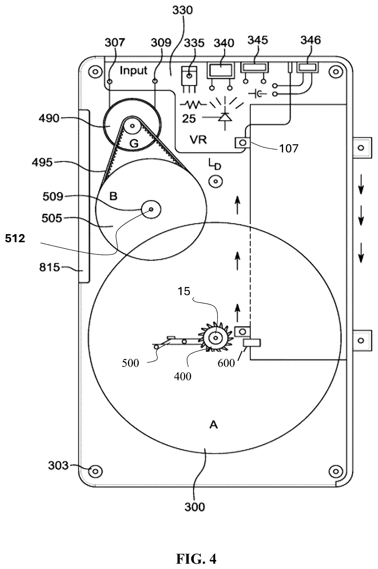 Patent US12100988 Figure 3 – Portable human powered electric power generating device