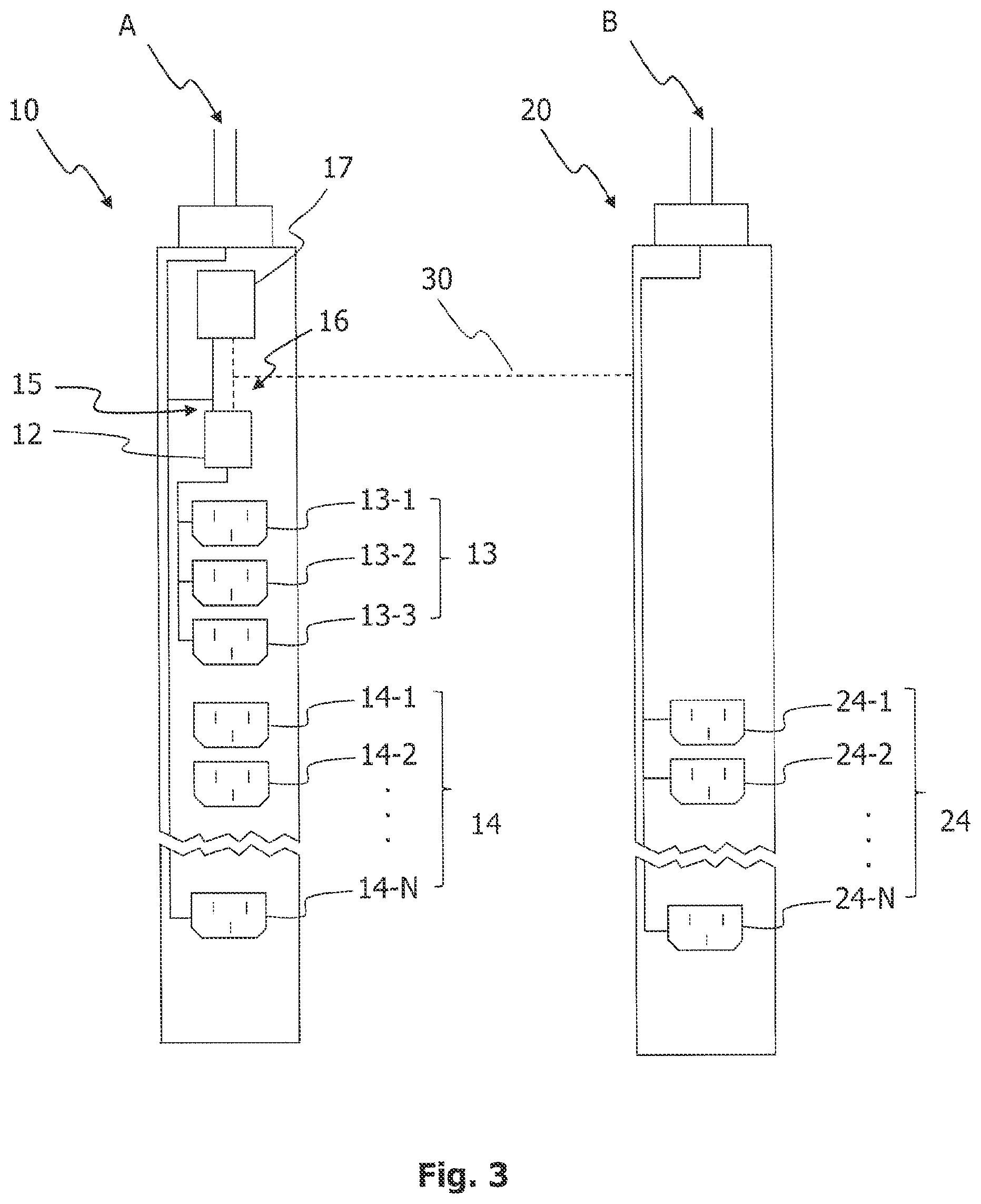 Patent US12100989 Figure 3 – Power strip with integrated automatic transfer switch