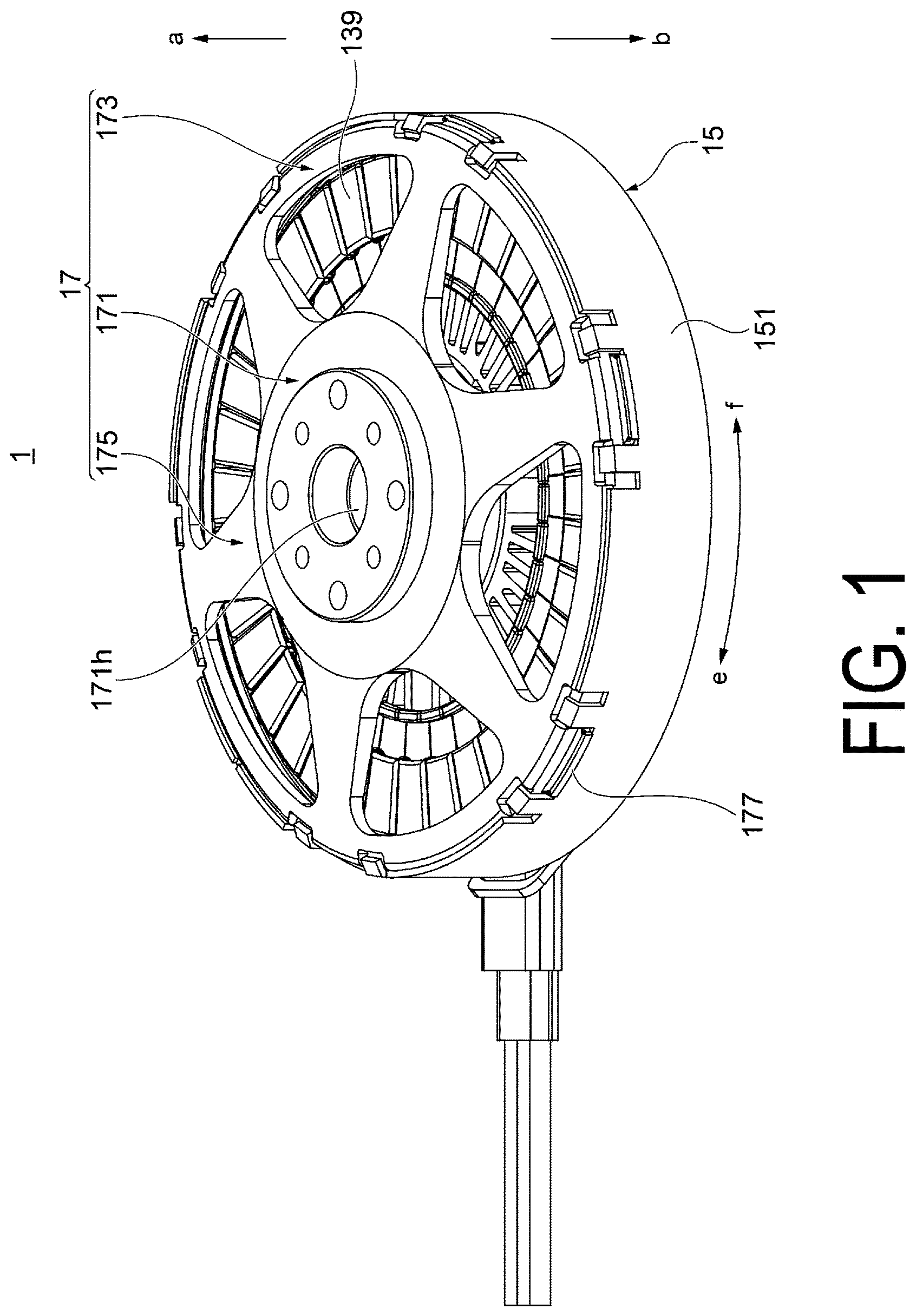 Patent US12100998 Figure 1 – Motor