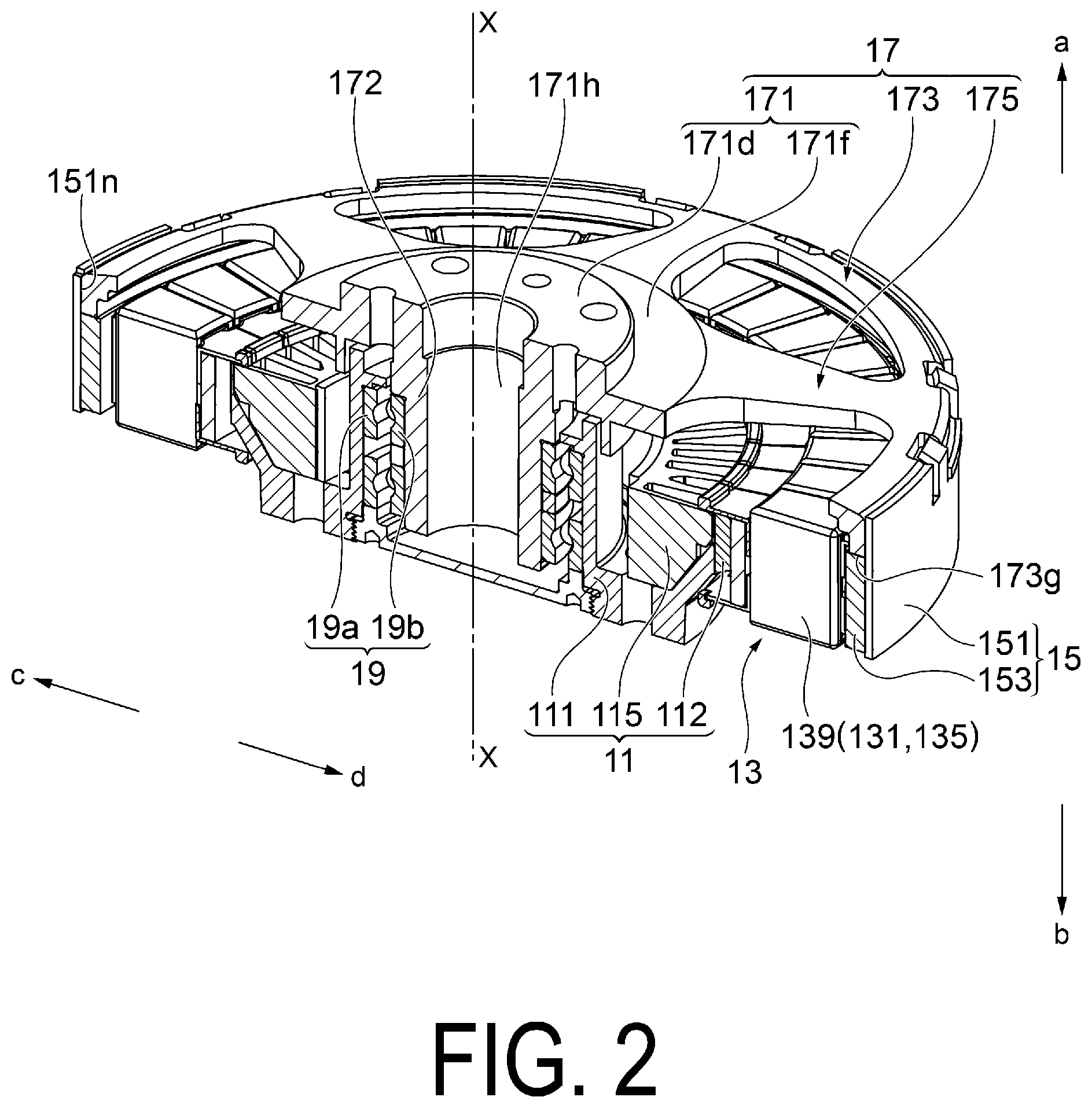 Patent US12100998 Figure 2 – Motor