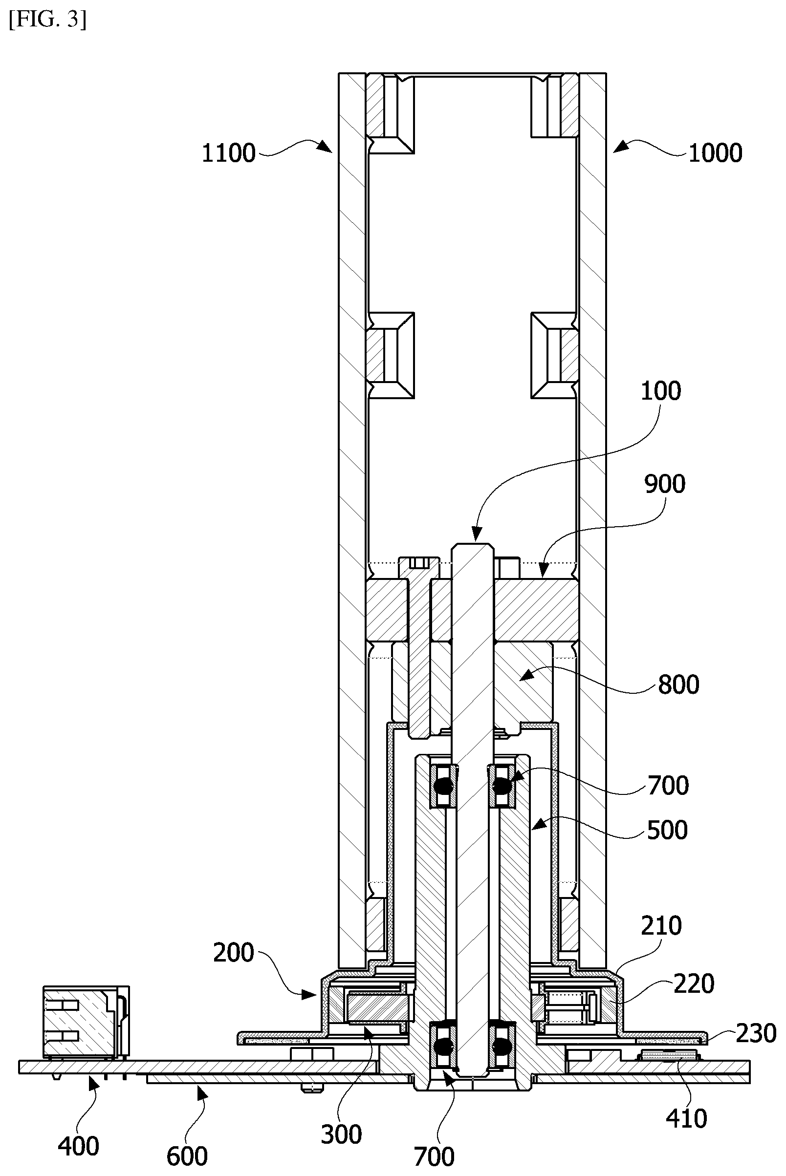 Patent US12101002 Figure 3 – Motor