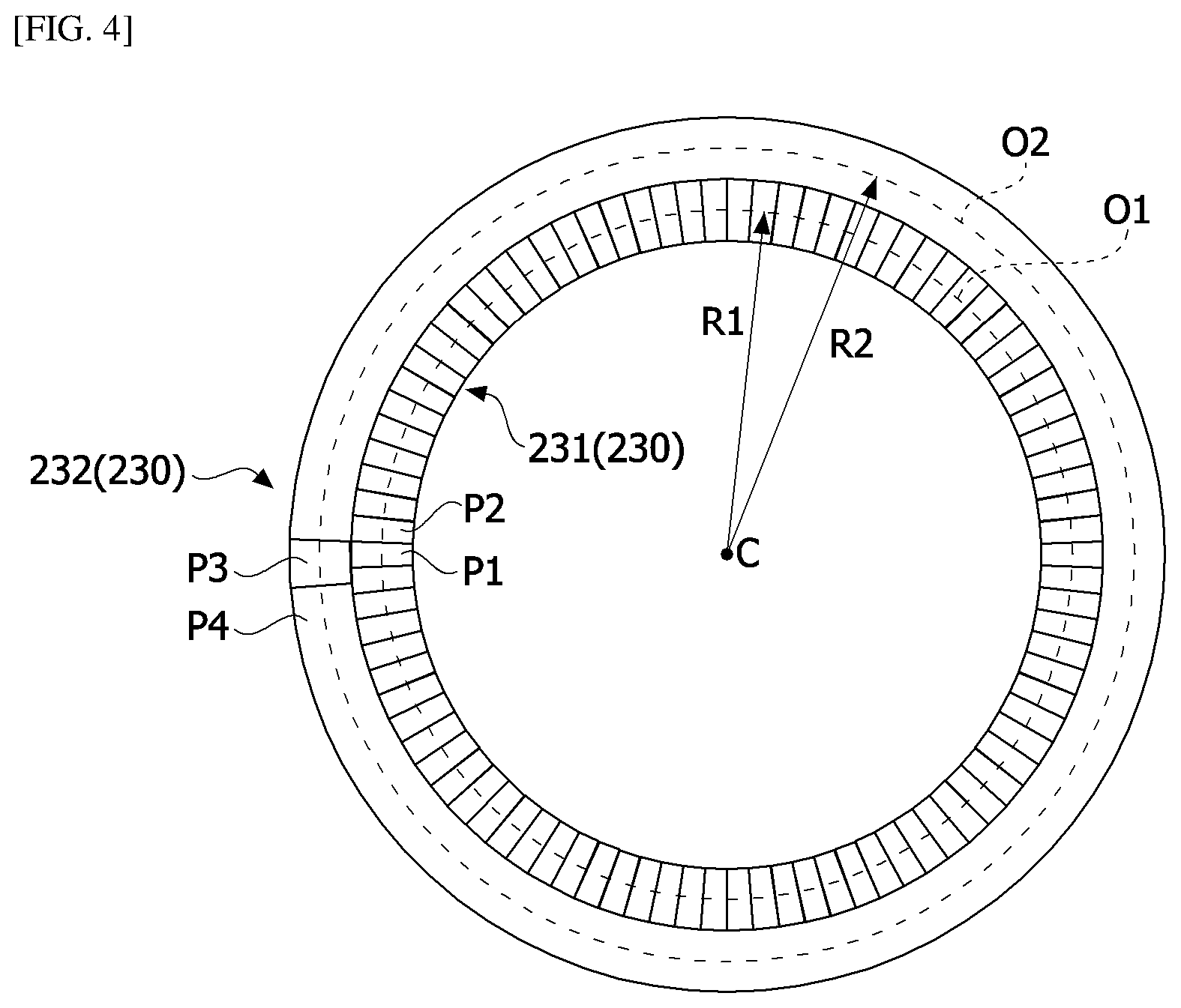Patent US12101002 Figure 4 – Motor
