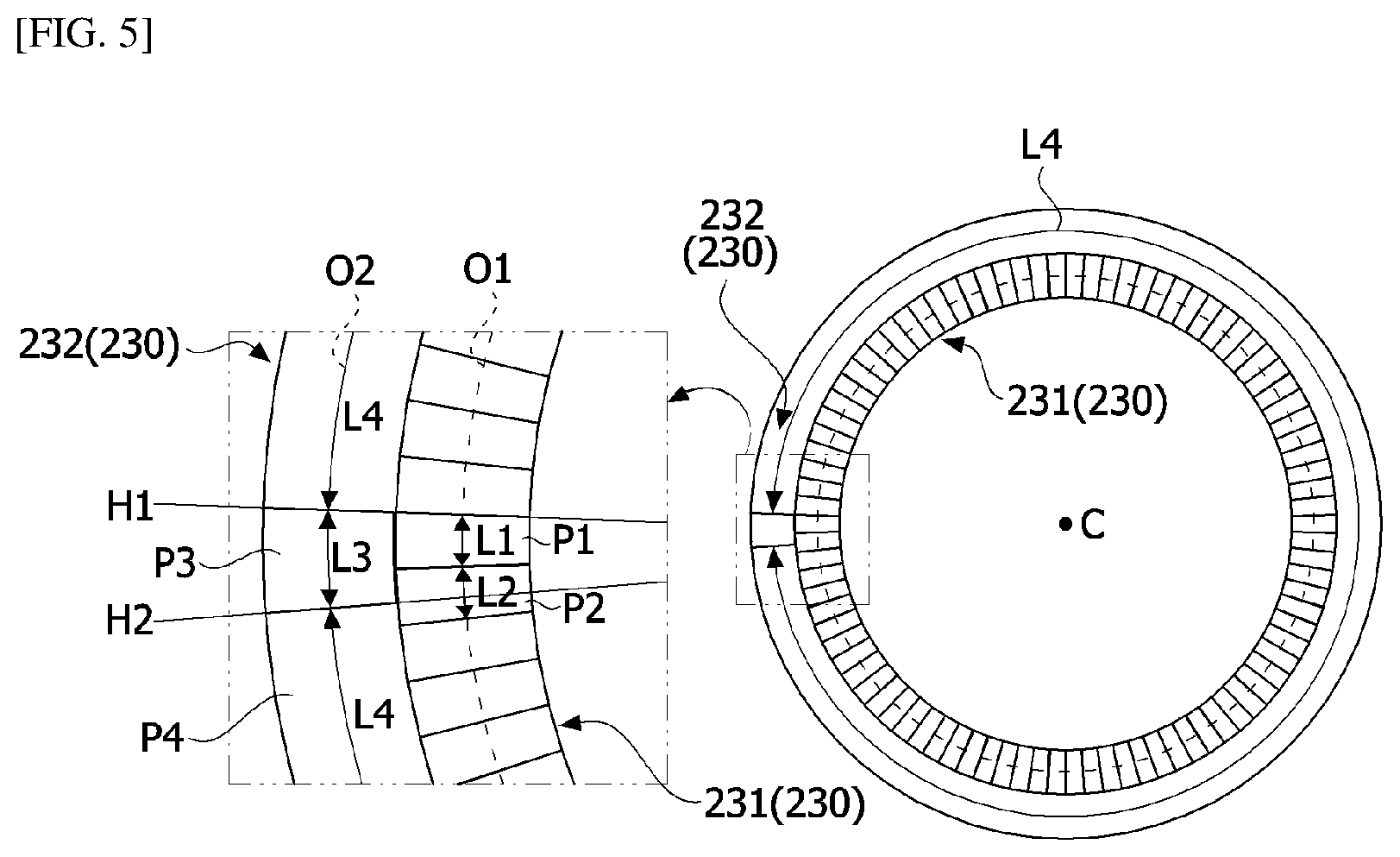Patent US12101002 Figure 5 – Motor