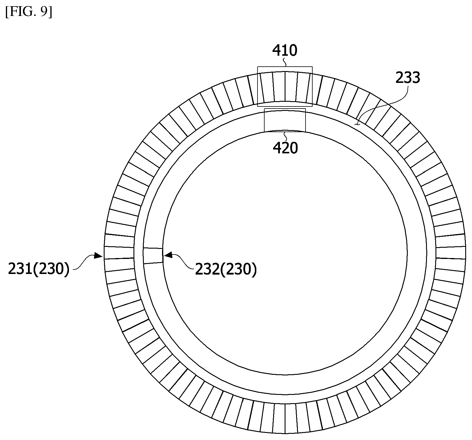 Patent US12101002 Figure 9 – Motor