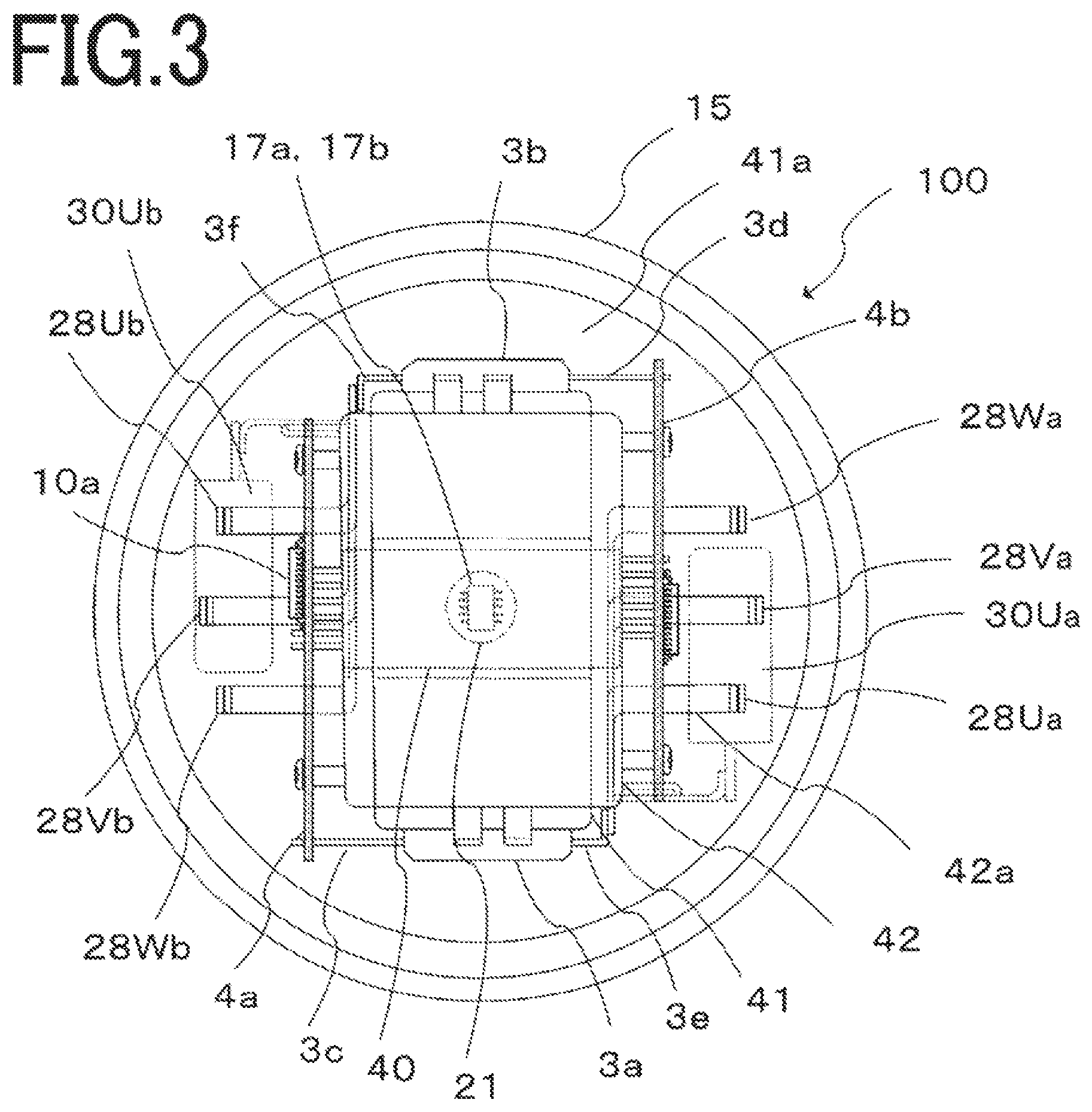 Patent US12101004 Figure 3 – Electric rotating machine apparatus and electric power steering apparatus