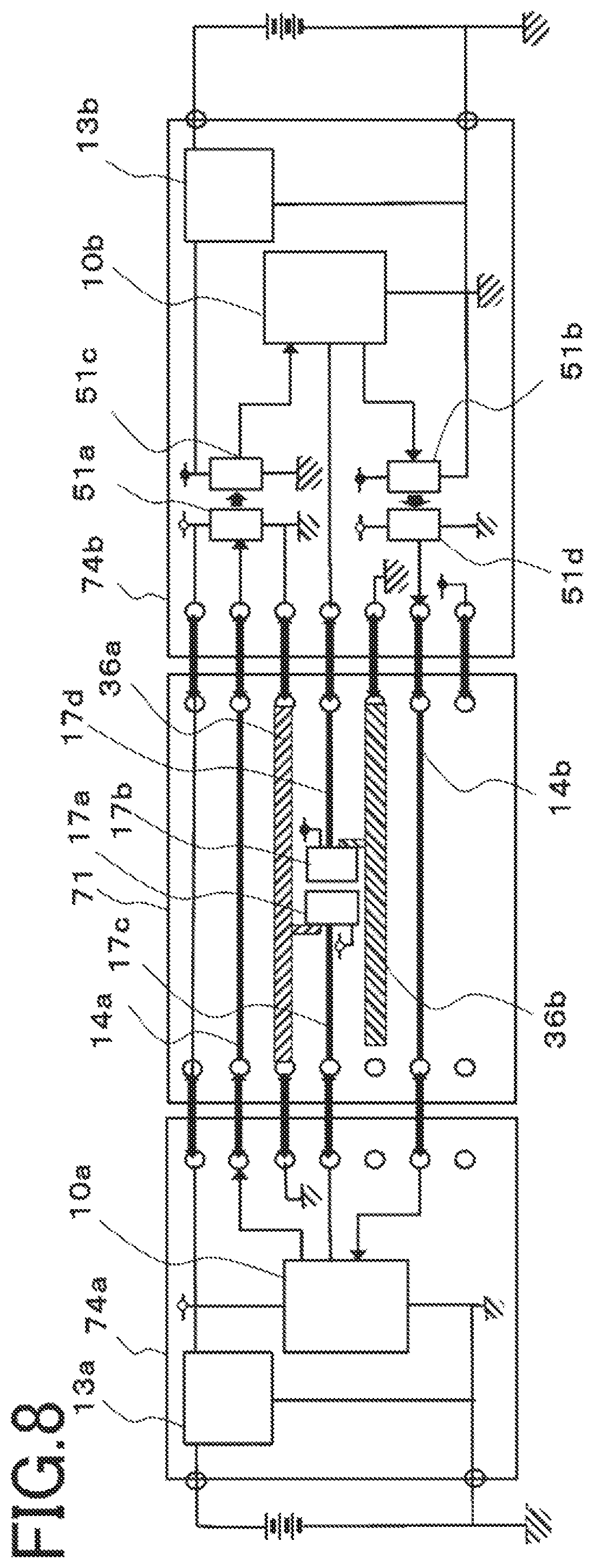 Patent US12101004 Figure 8 – Electric rotating machine apparatus and electric power steering apparatus