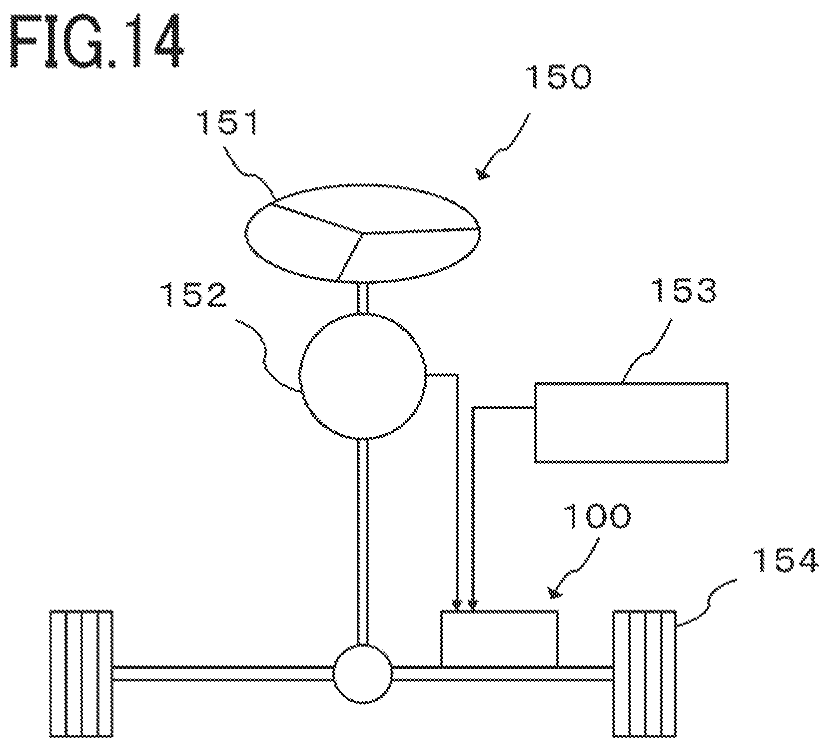 Patent US12101004 Figure 14 – Electric rotating machine apparatus and electric power steering apparatus