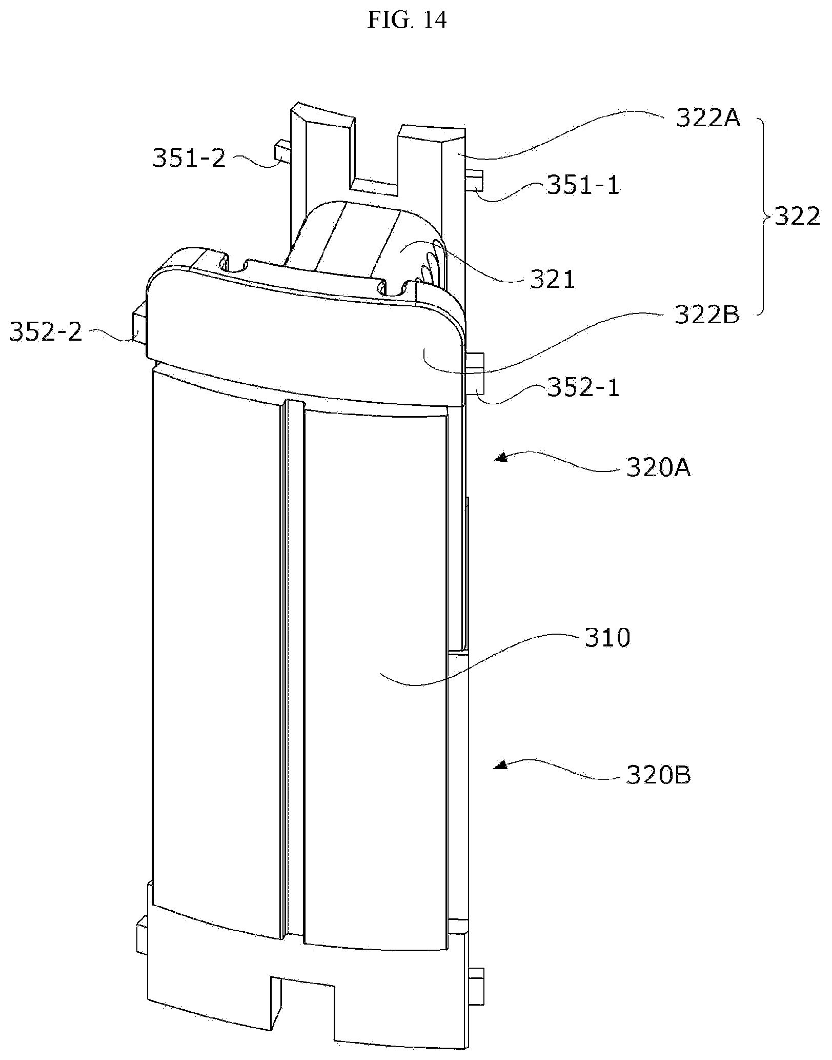 Patent US12101006 Figure 11 – Motor, and method for manufacturing stator provided in motor