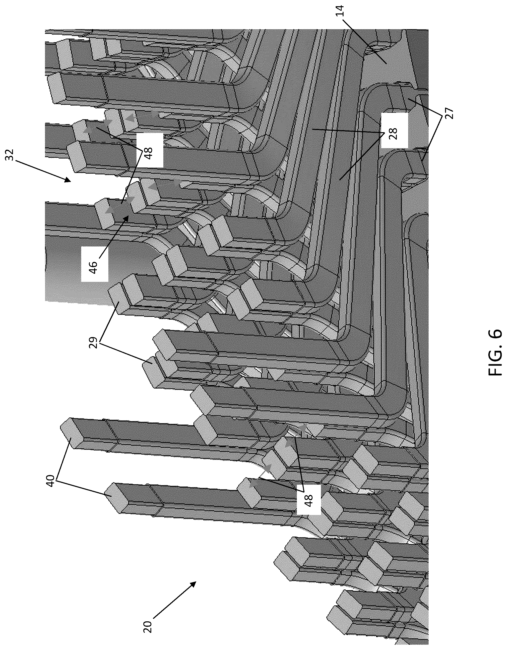 Patent US12101008 Figure 10 – Stator with different conductor twists to create phase shifting