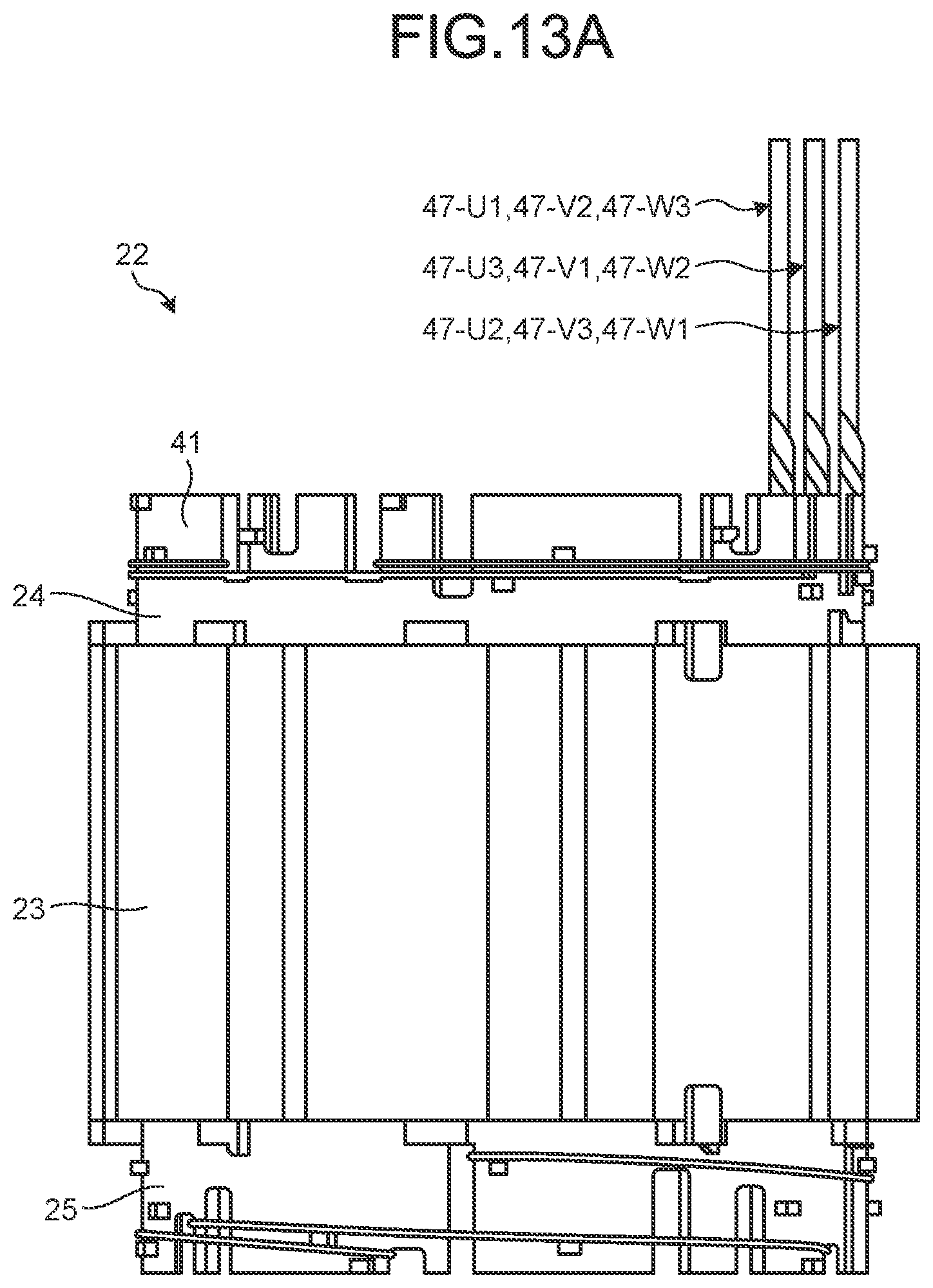 Patent US12101009 Figure 15 – Motor and compressor