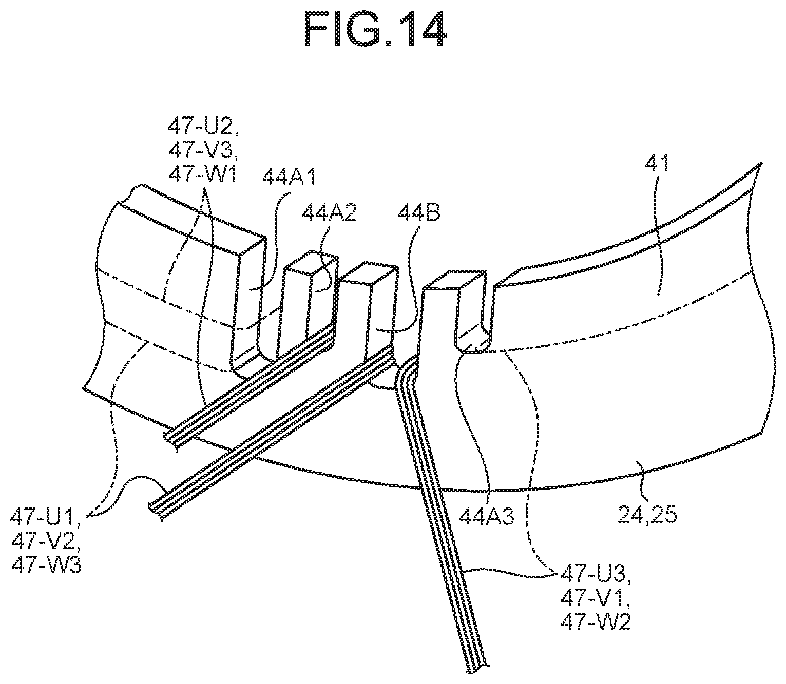 Patent US12101009 Figure 19 – Motor and compressor