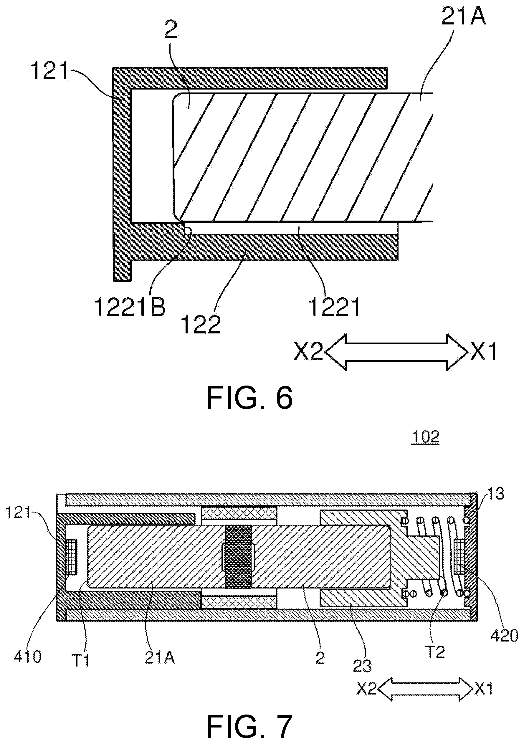 Patent US12101010 Figure 4 – Vibration motor with bearing portion and air passage and air hole