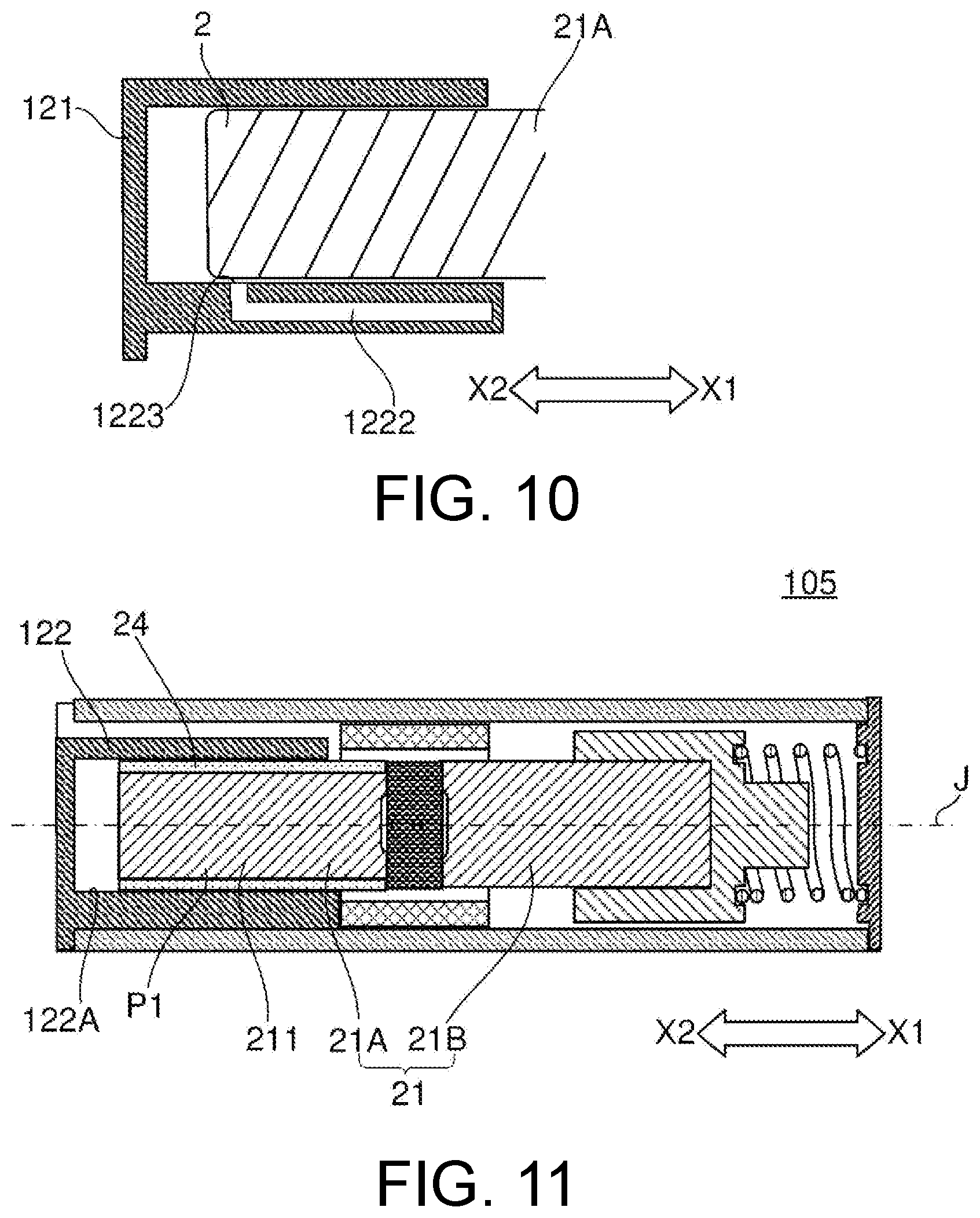 Patent US12101010 Figure 6 – Vibration motor with bearing portion and air passage and air hole
