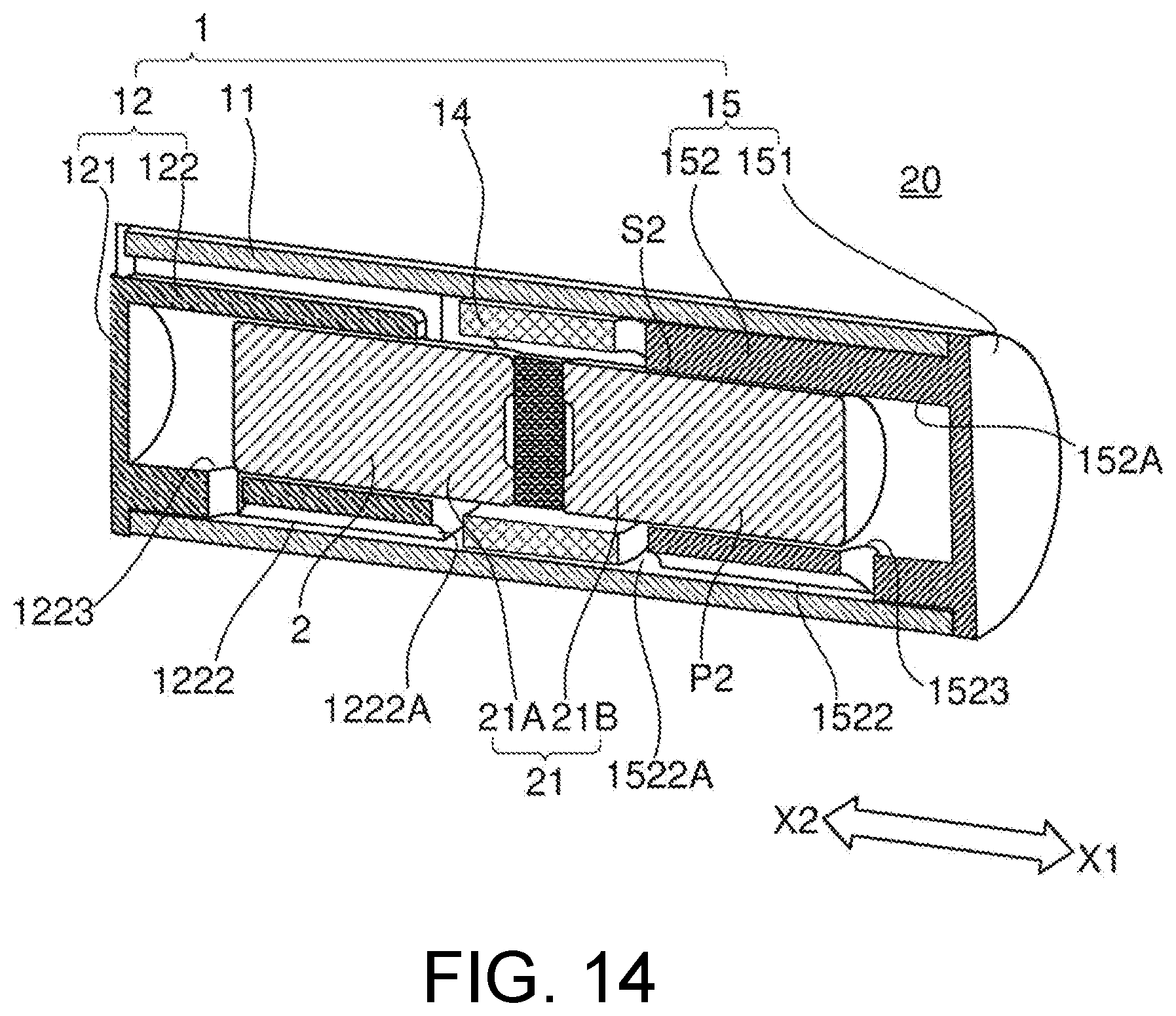 Patent US12101010 Figure 8 – Vibration motor with bearing portion and air passage and air hole