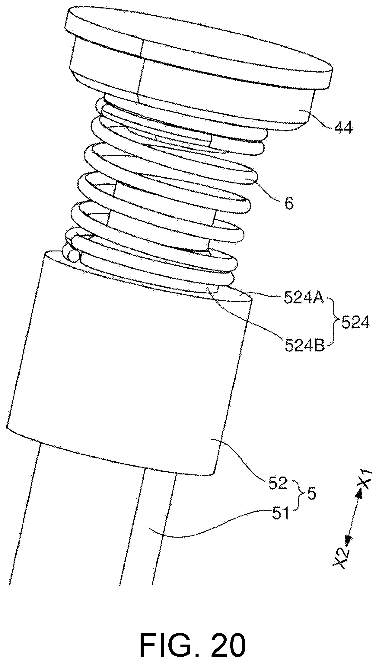 Patent US12101010 Figure 14 – Vibration motor with bearing portion and air passage and air hole