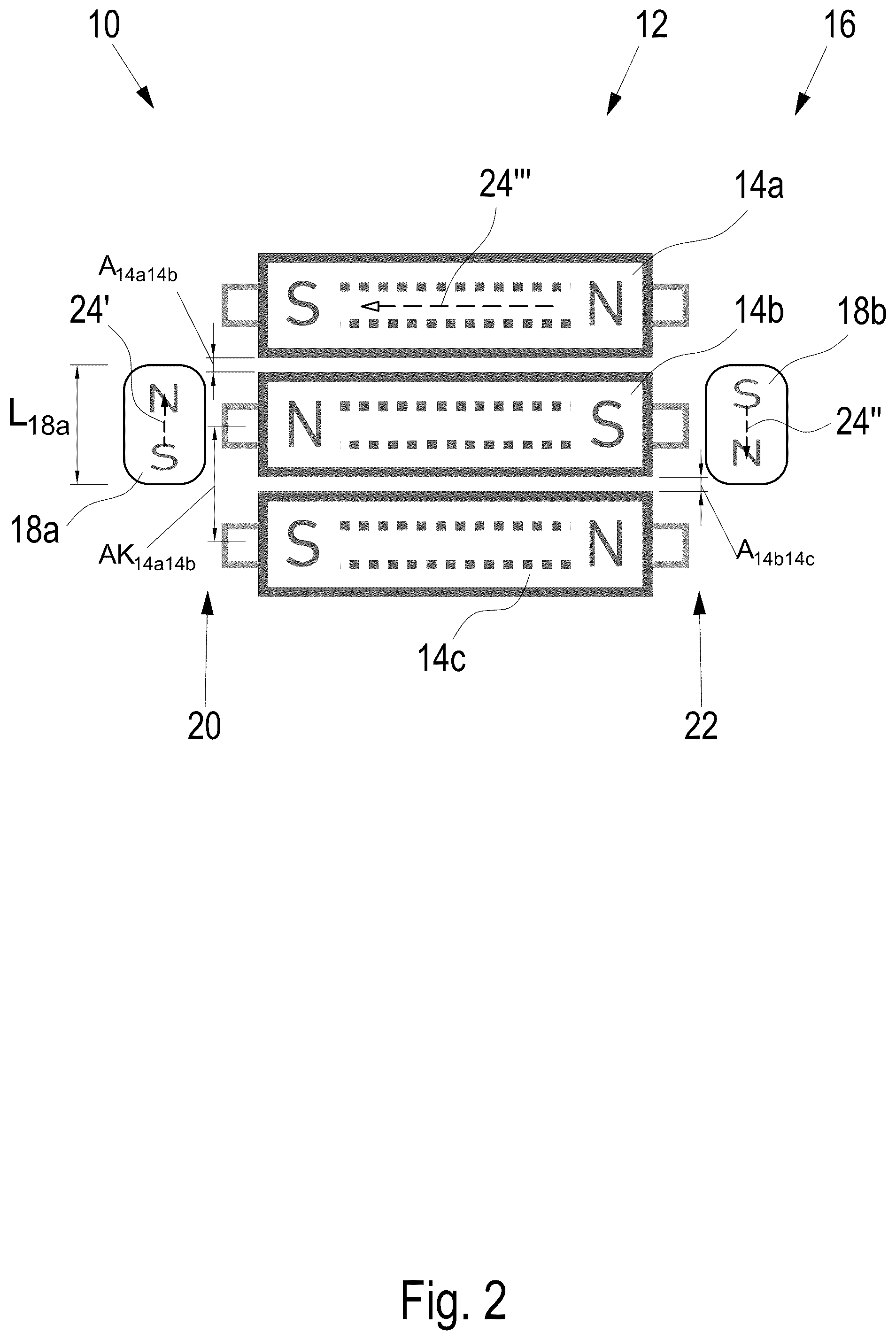Patent US12101011 Figure 2 – Electromagnetic actuator