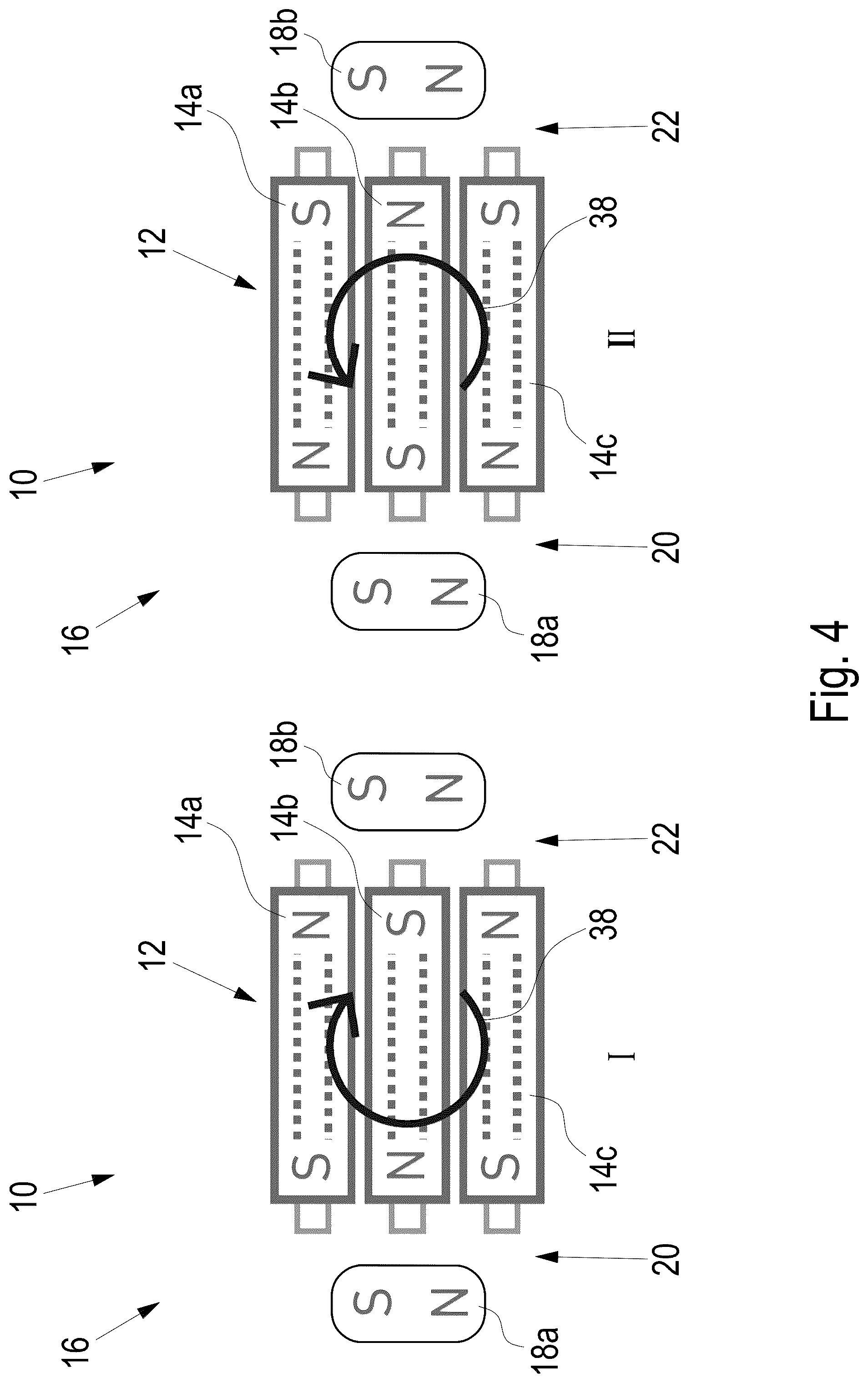 Patent US12101011 Figure 4 – Electromagnetic actuator
