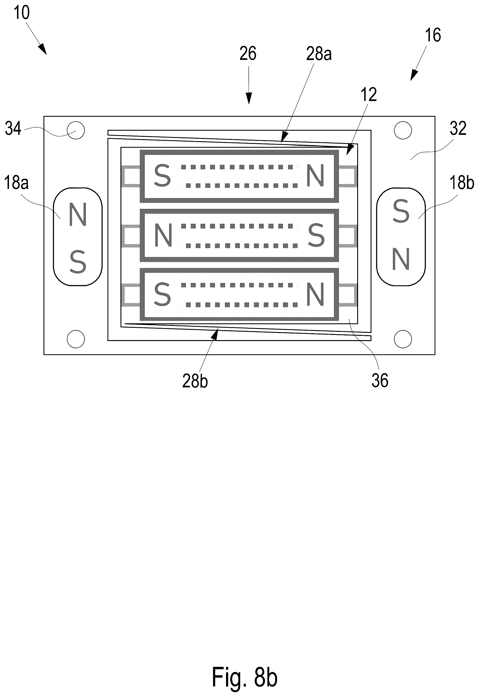 Patent US12101011 Figure 8 – Electromagnetic actuator